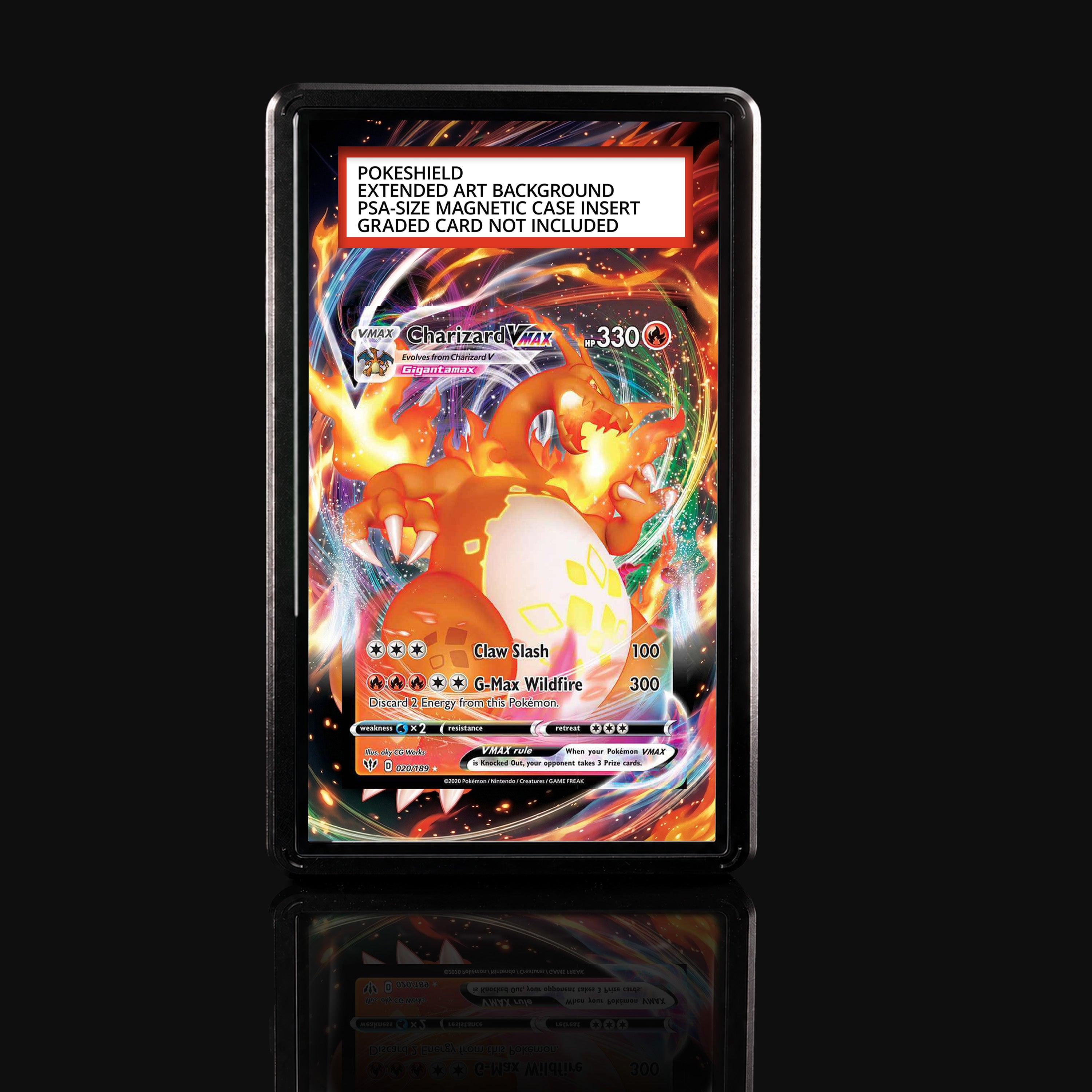 Charizard VMAX 020 Extended Art Display