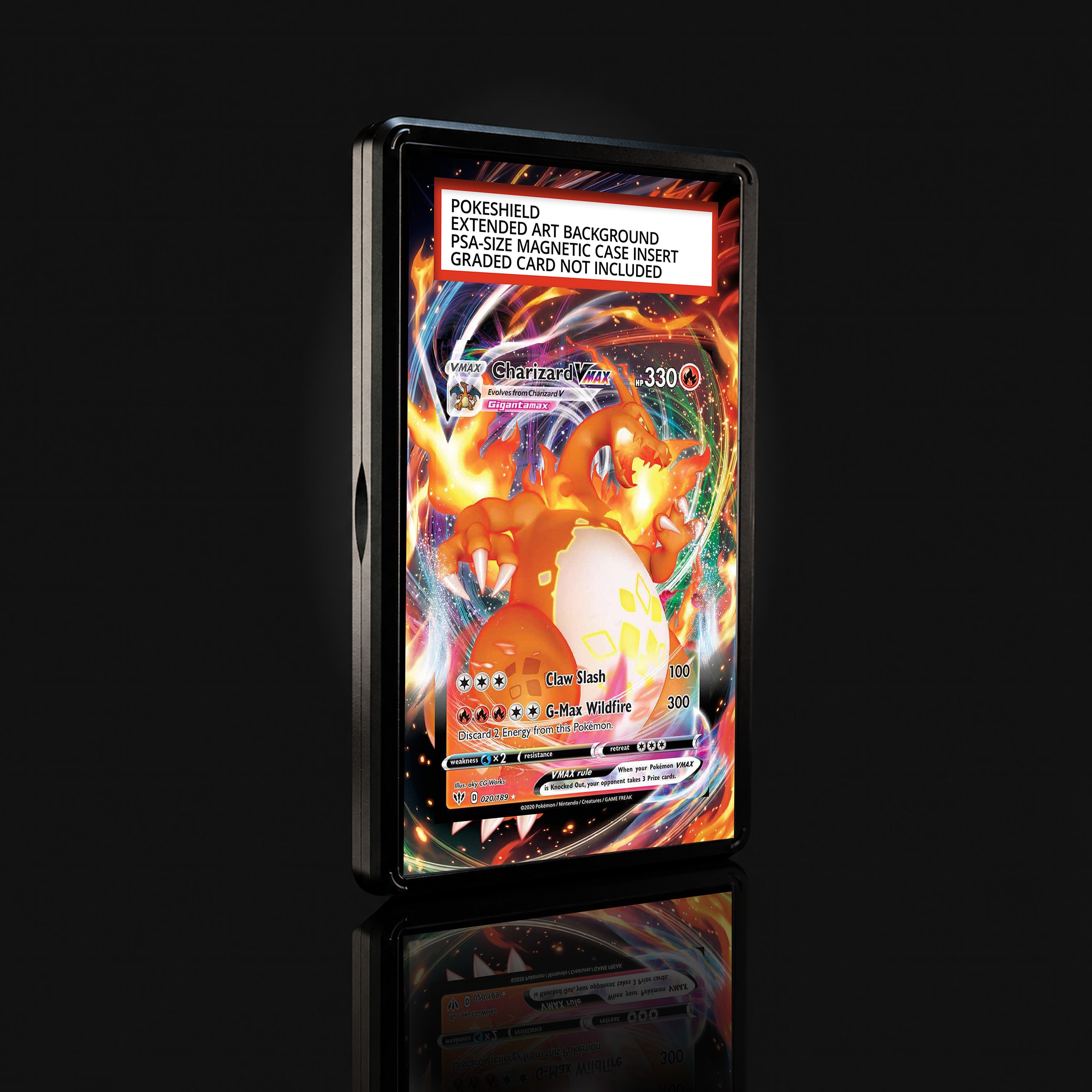 Charizard VMAX 020 Extended Art Display
