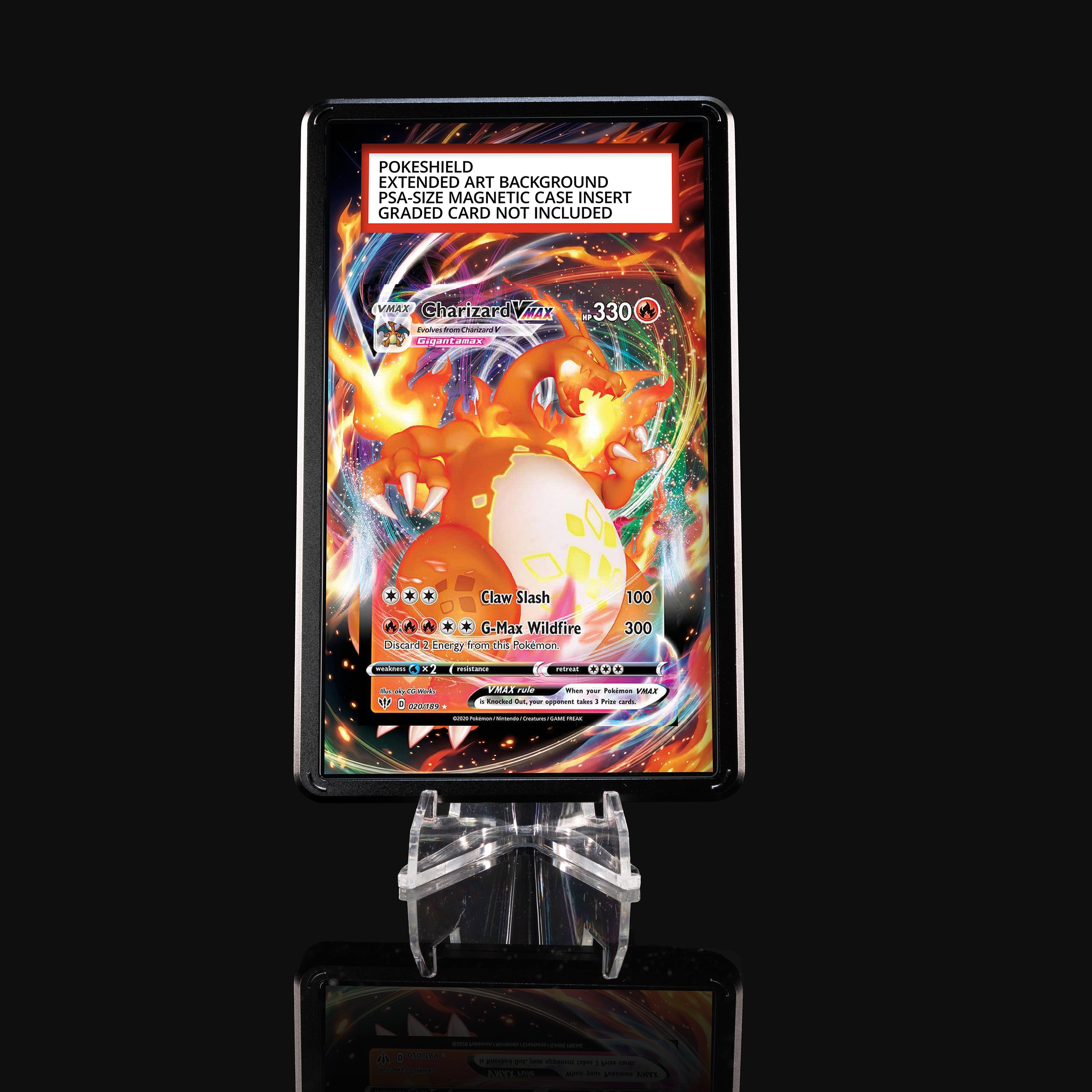 Charizard VMAX 020 Extended Art Display