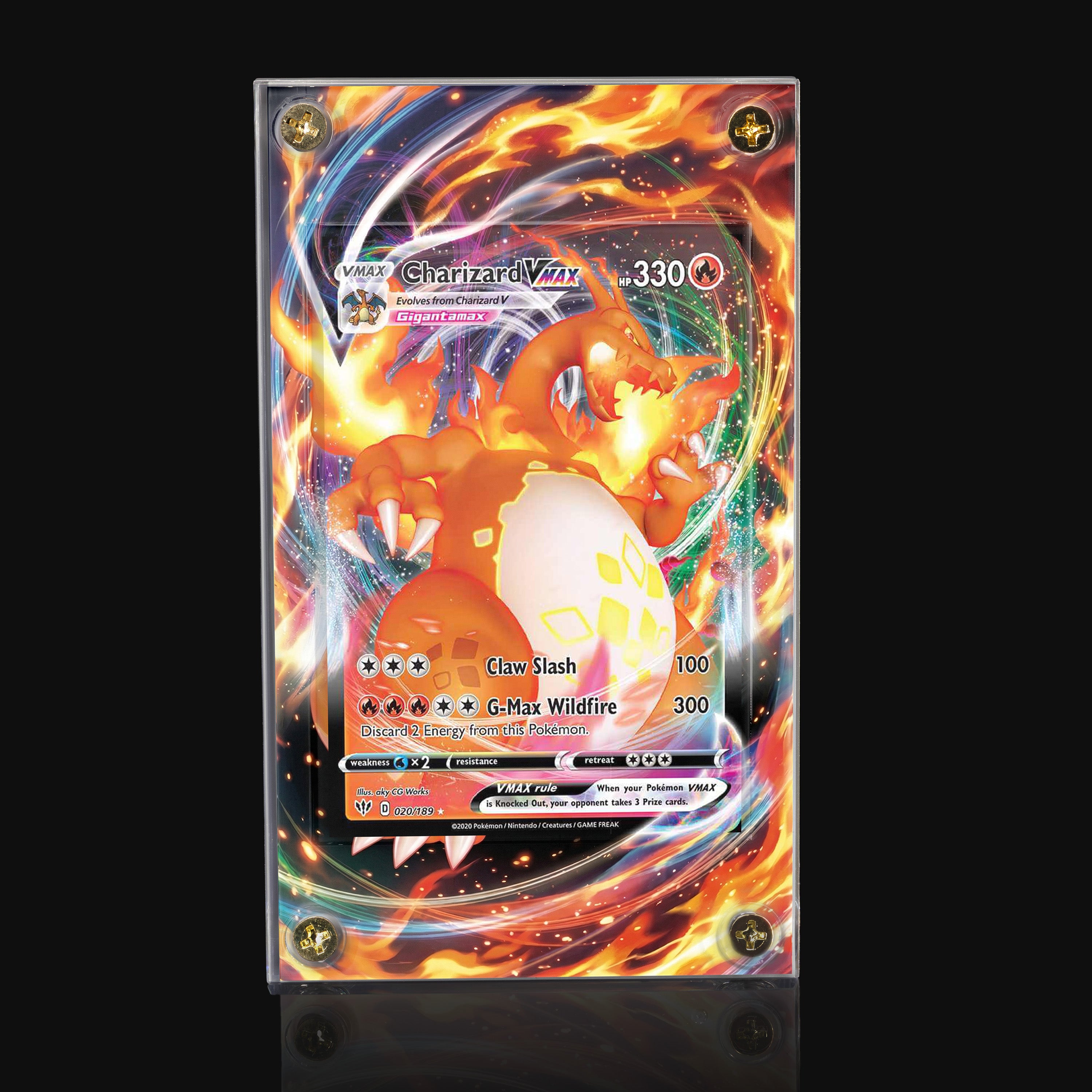 Charizard VMAX 020 Extended Art Display