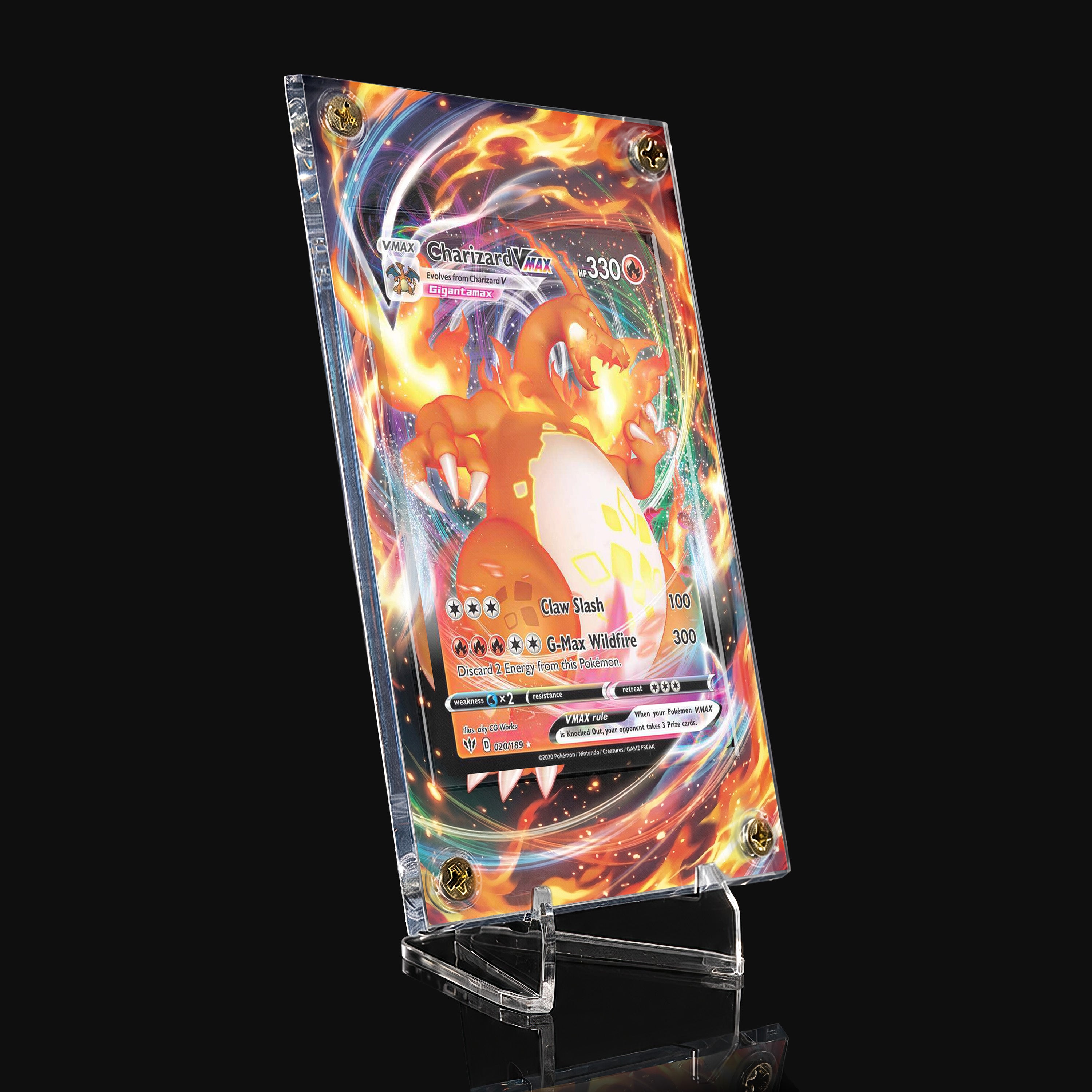 Charizard VMAX 020 Extended Art Display