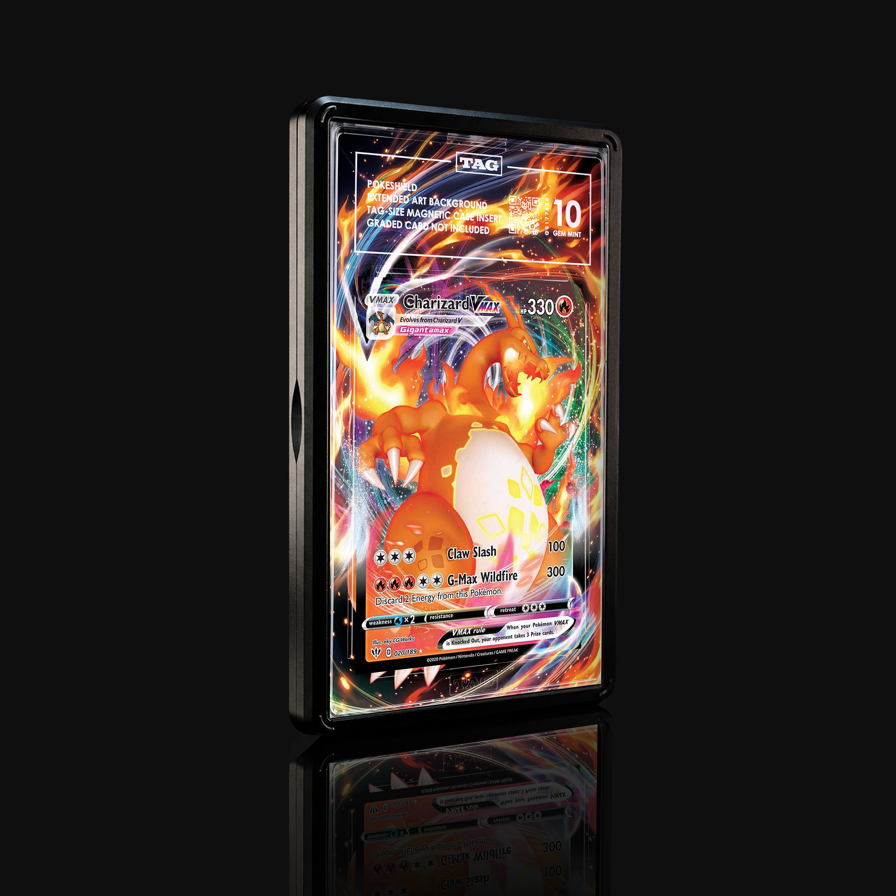 Charizard VMAX 020 Extended Art Display