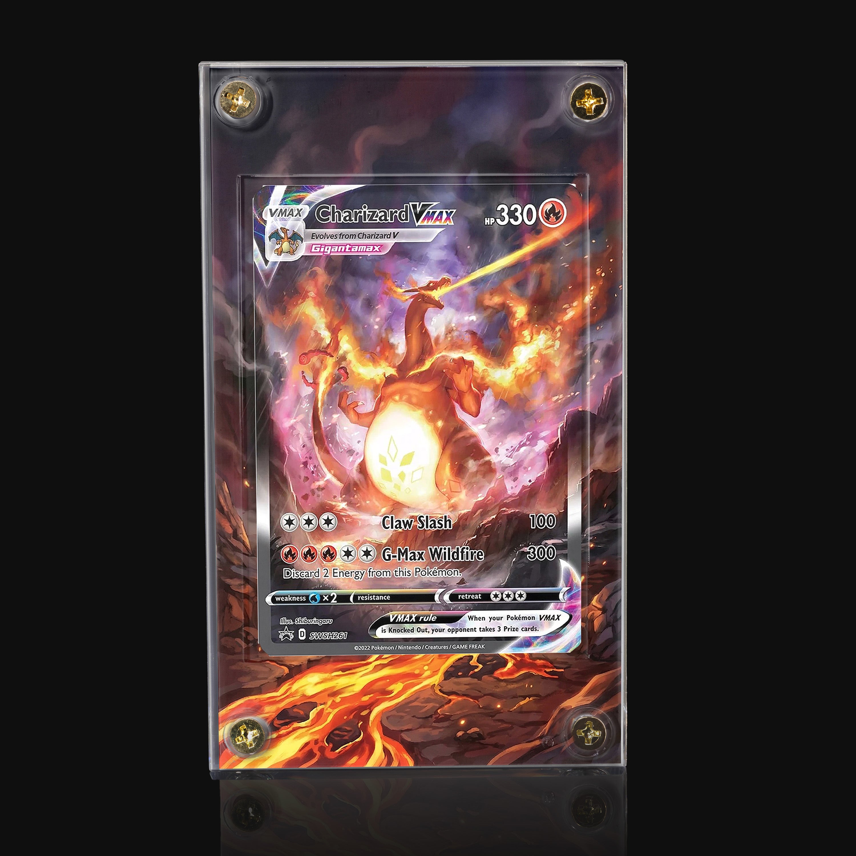 Charizard VMAX SWSH261 Extended Art Display