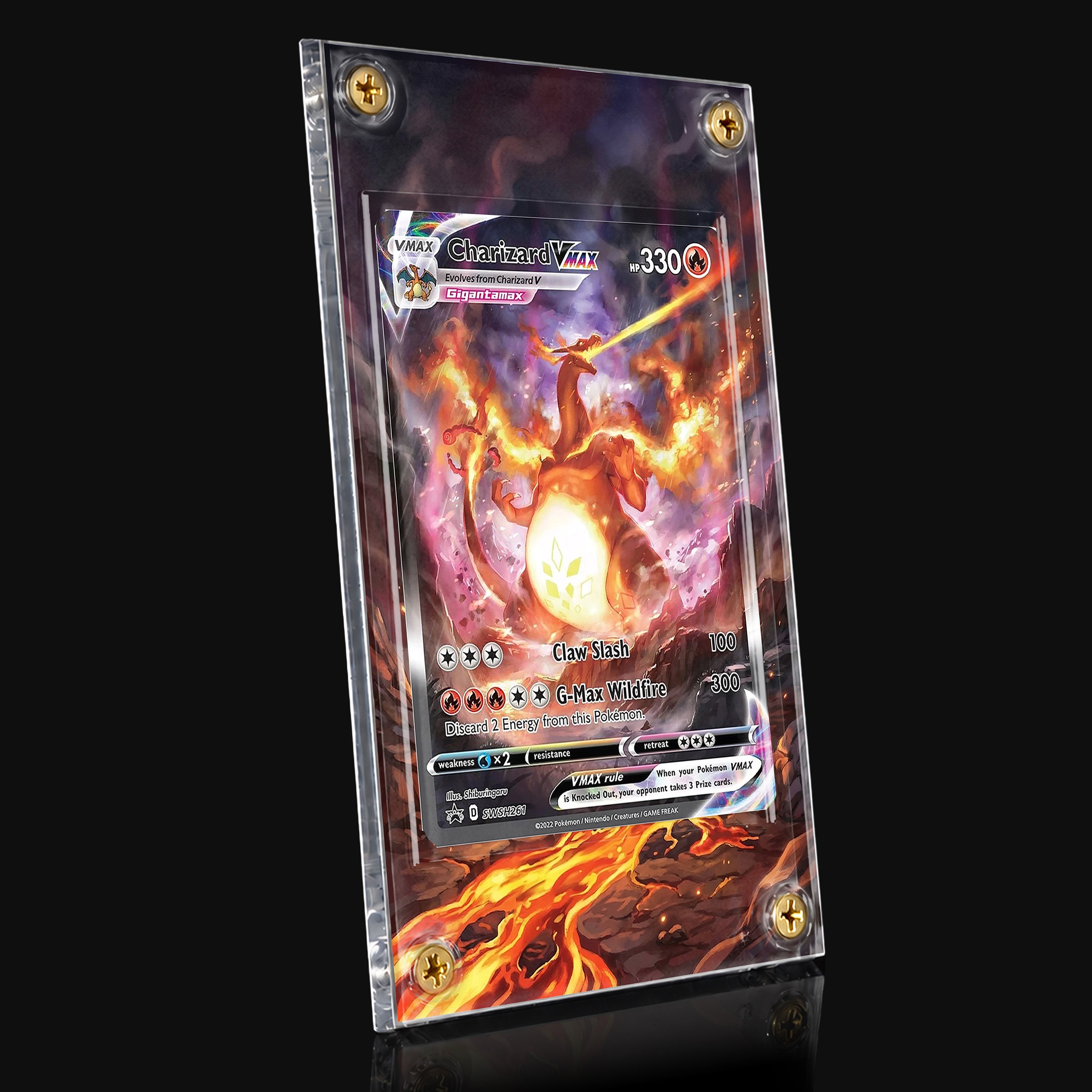 Charizard VMAX SWSH261 Extended Art Display