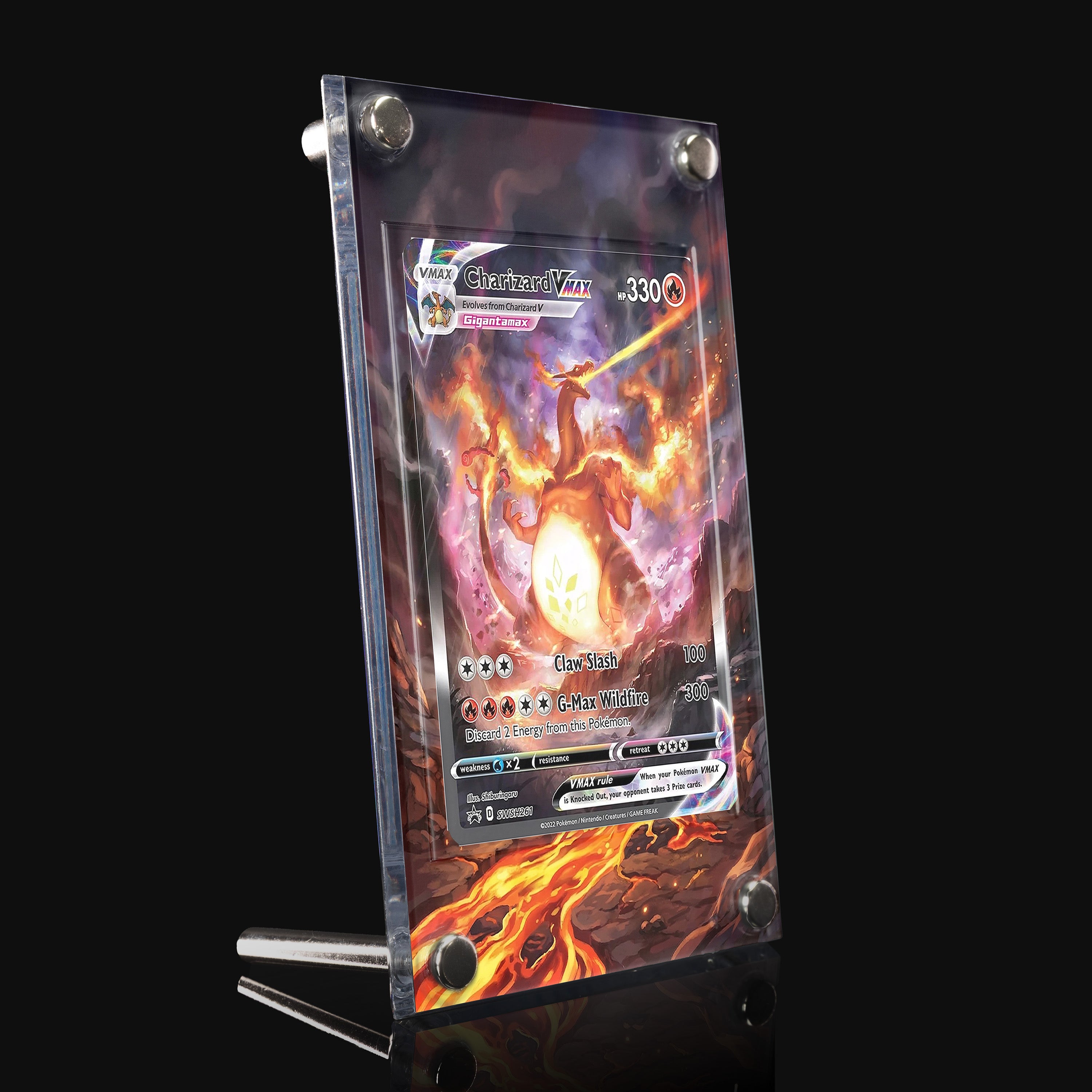 Charizard VMAX SWSH261 Extended Art Display