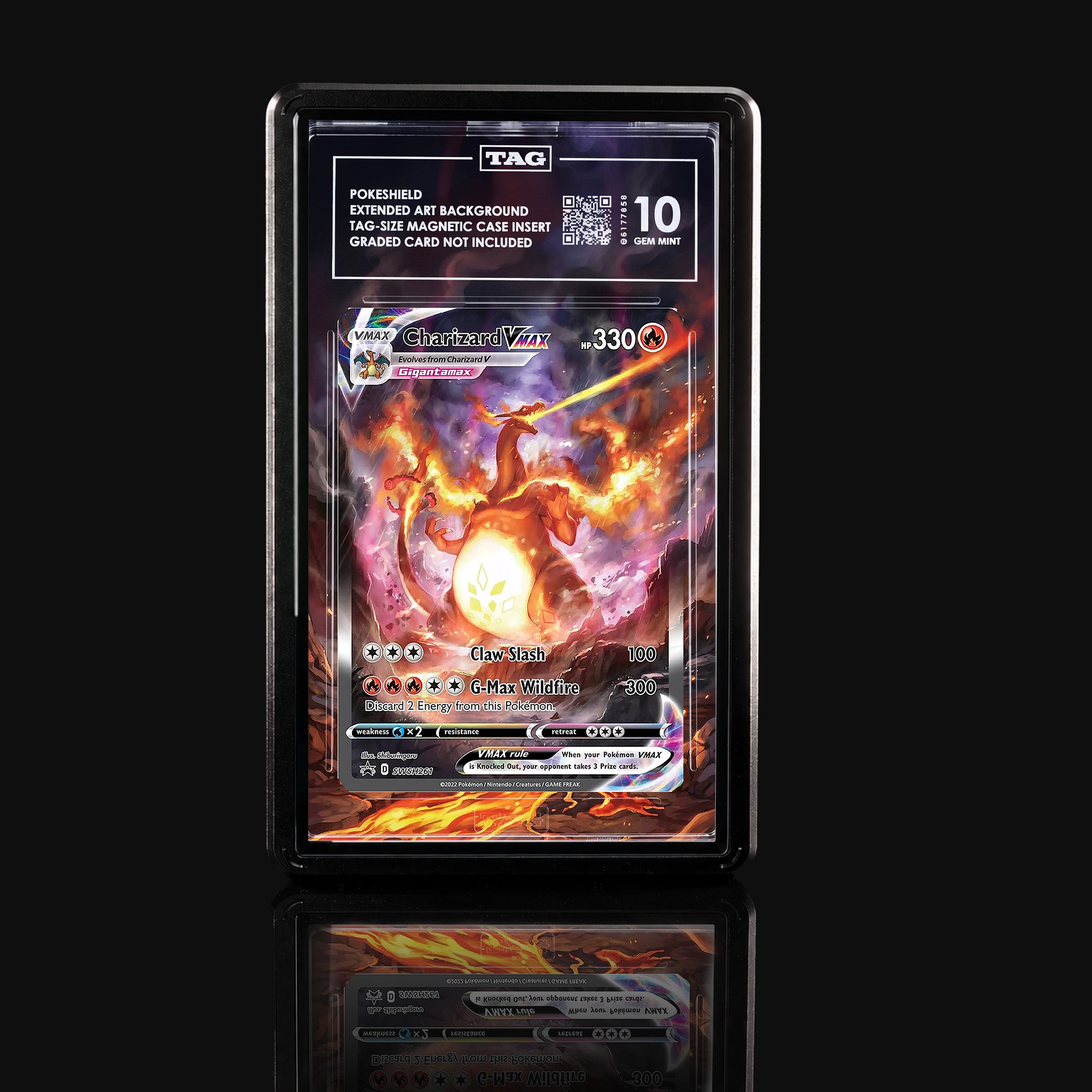 Charizard VMAX SWSH261 Extended Art Display