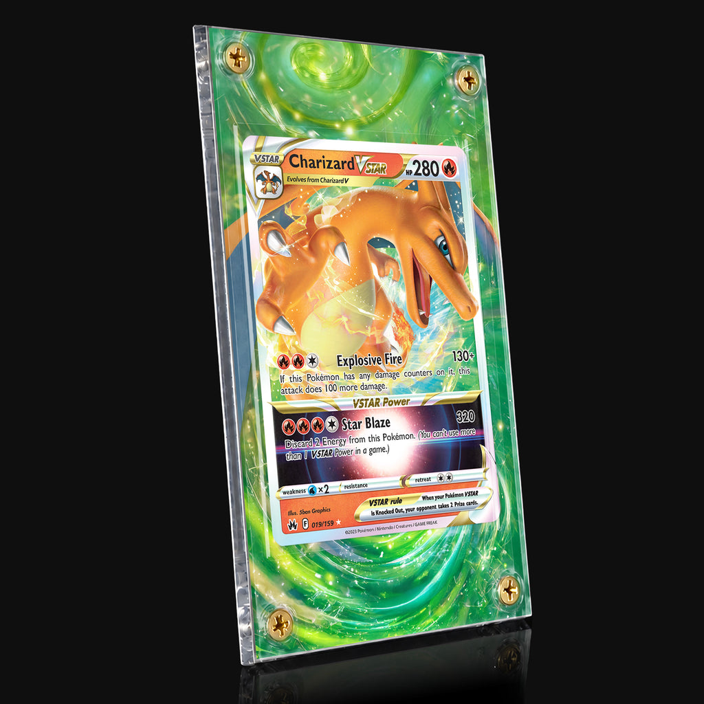 Charizard VSTAR 019 Extended Art Display