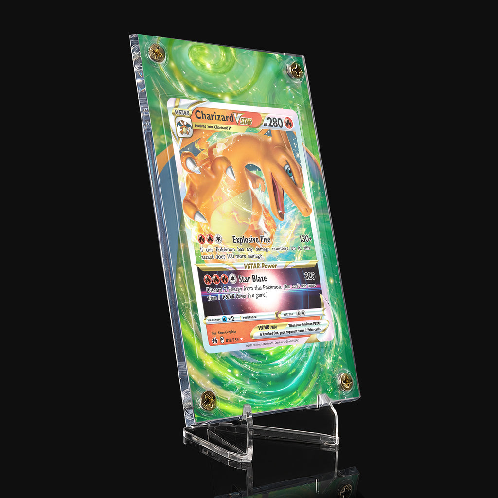 Charizard VSTAR 019 Extended Art Display
