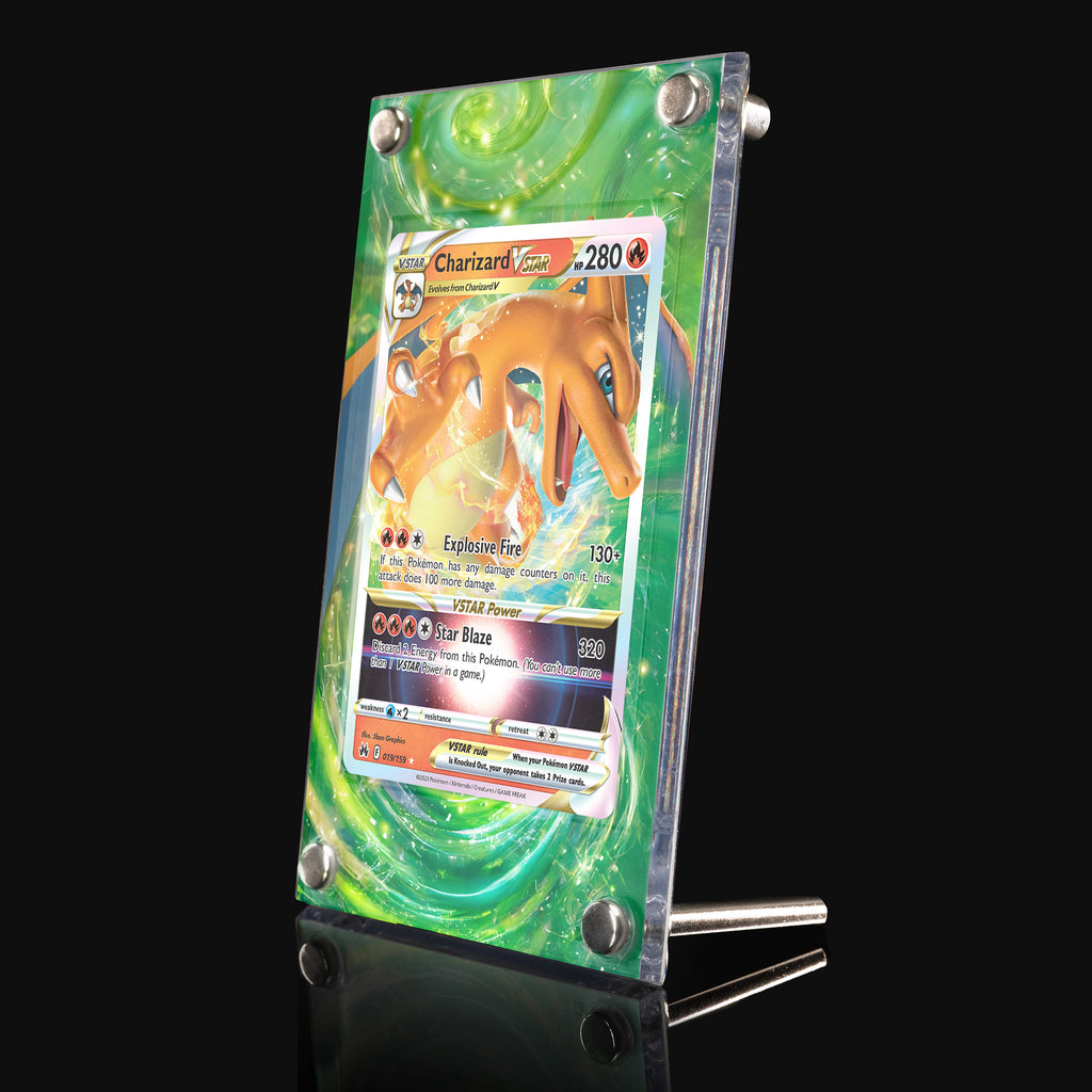 Charizard VSTAR 019 Extended Art Display