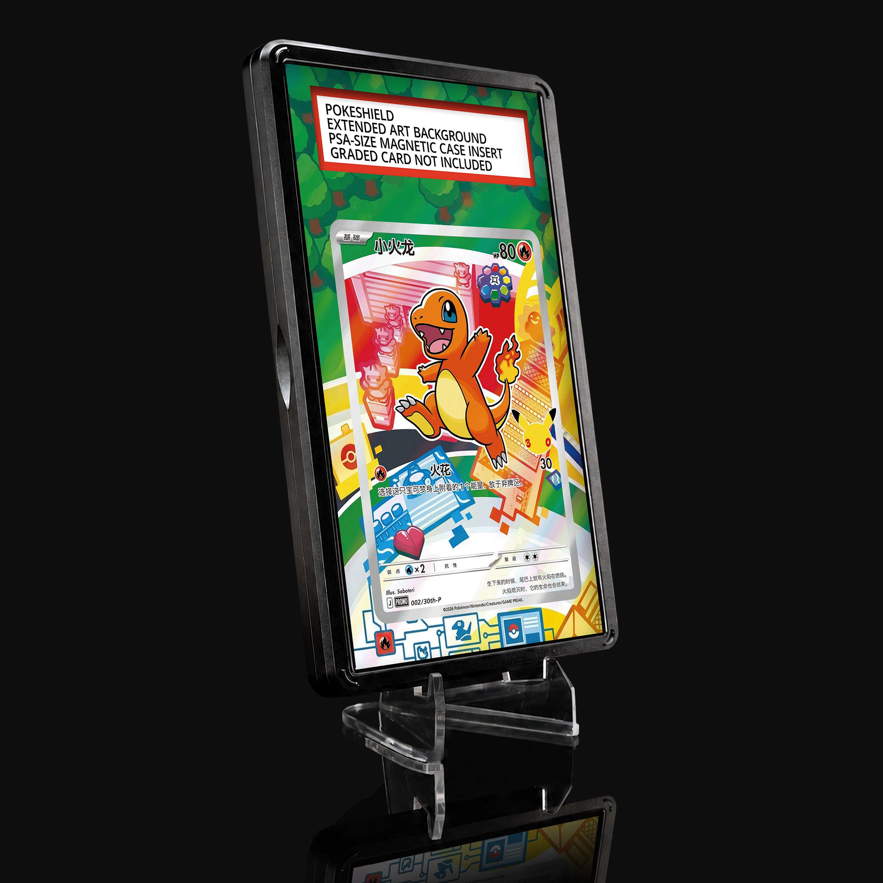 Charmander 002 Extended Art Display