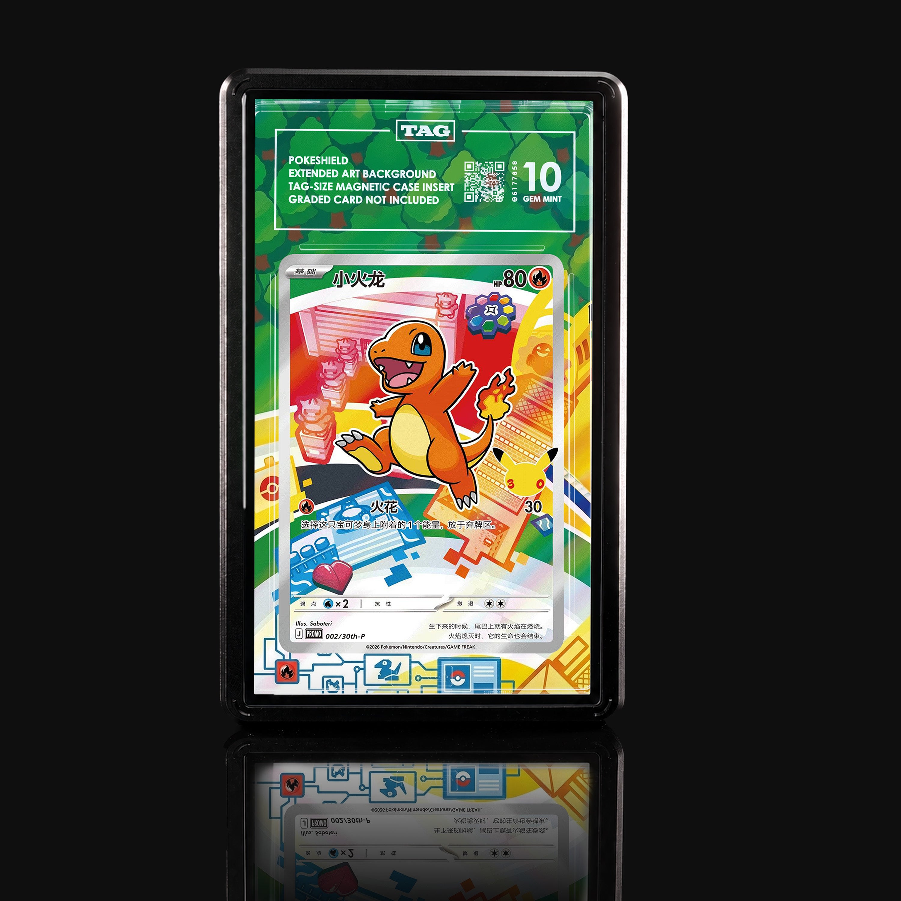 Charmander 002 Extended Art Display
