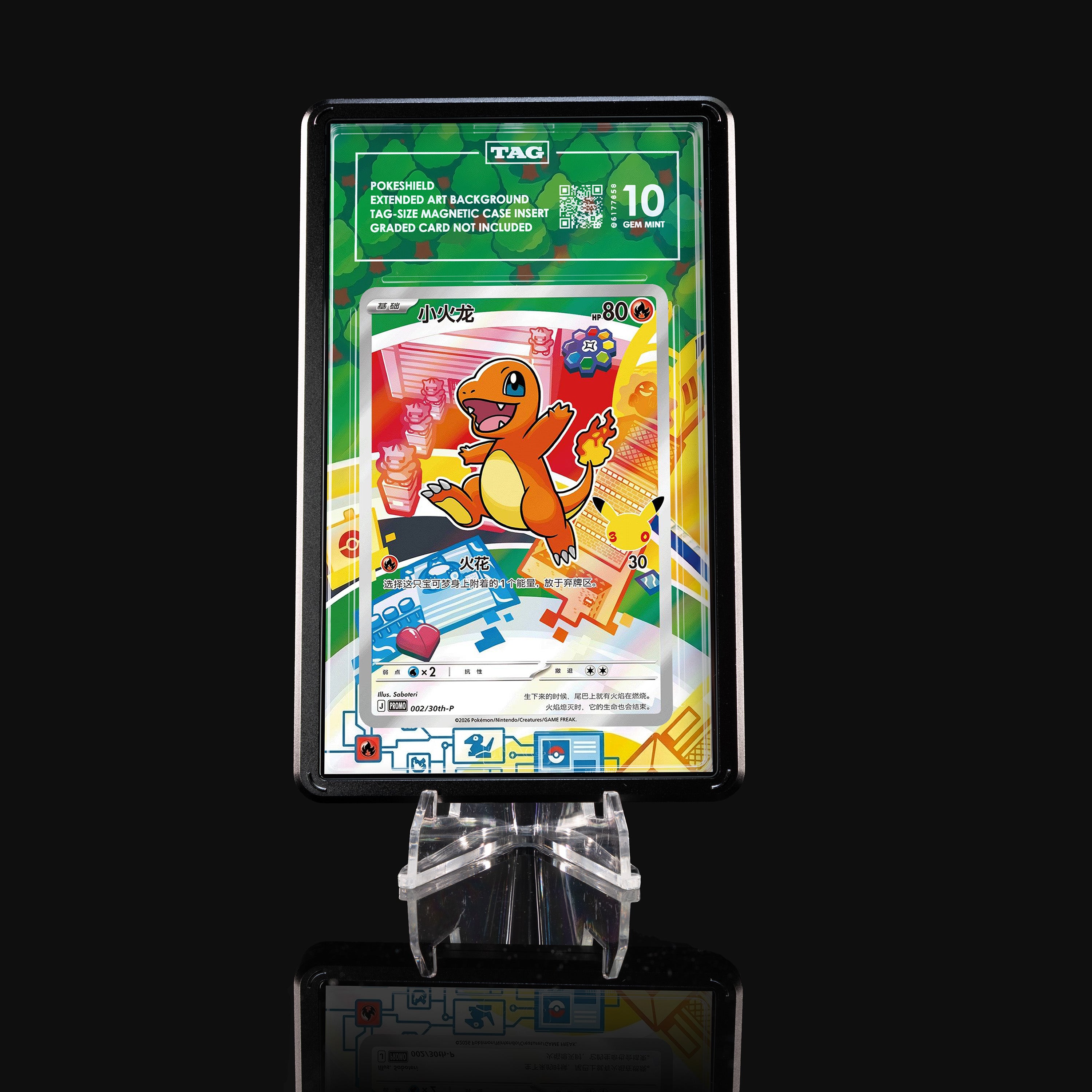 Charmander 002 Extended Art Display