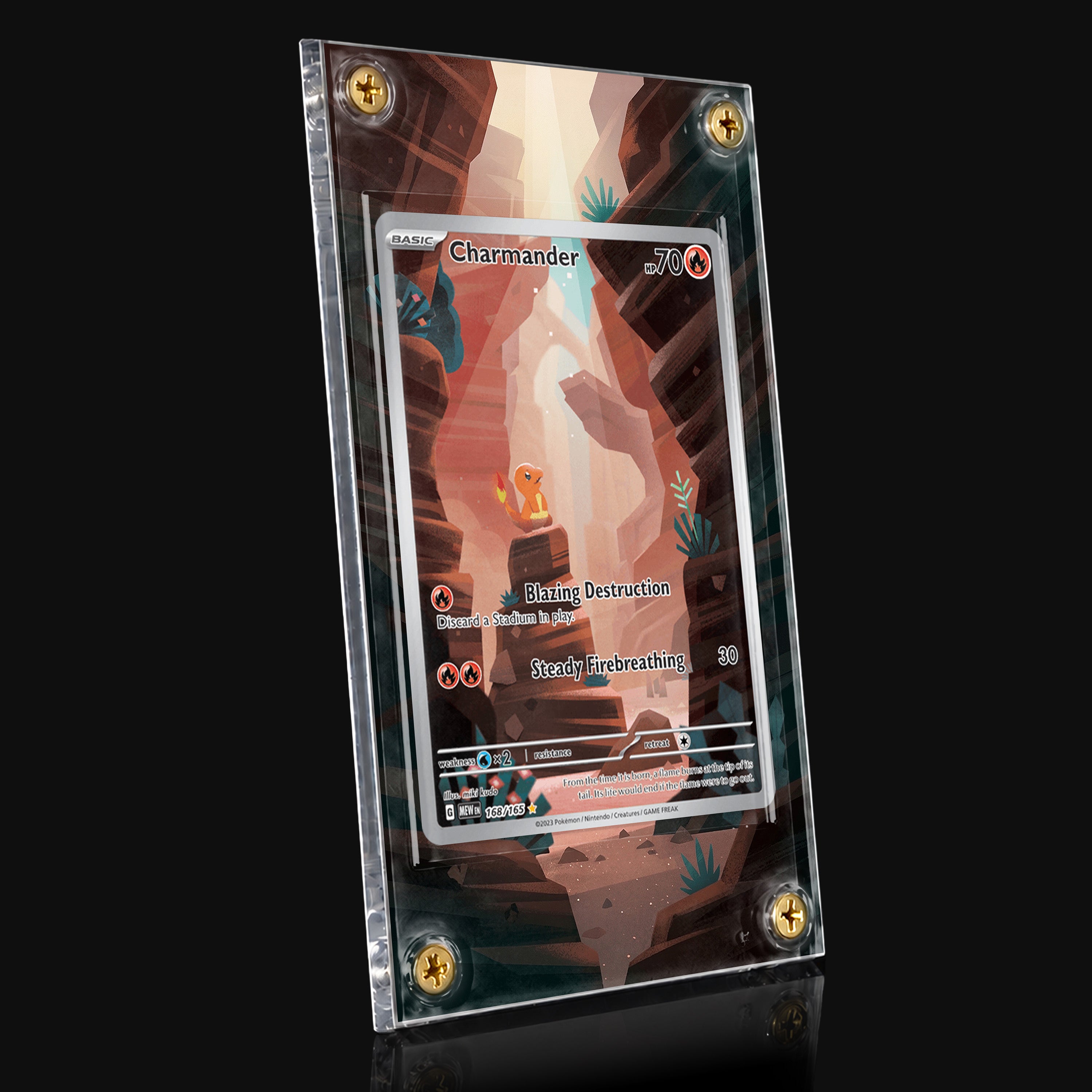 Charmander 168 Extended Art Display