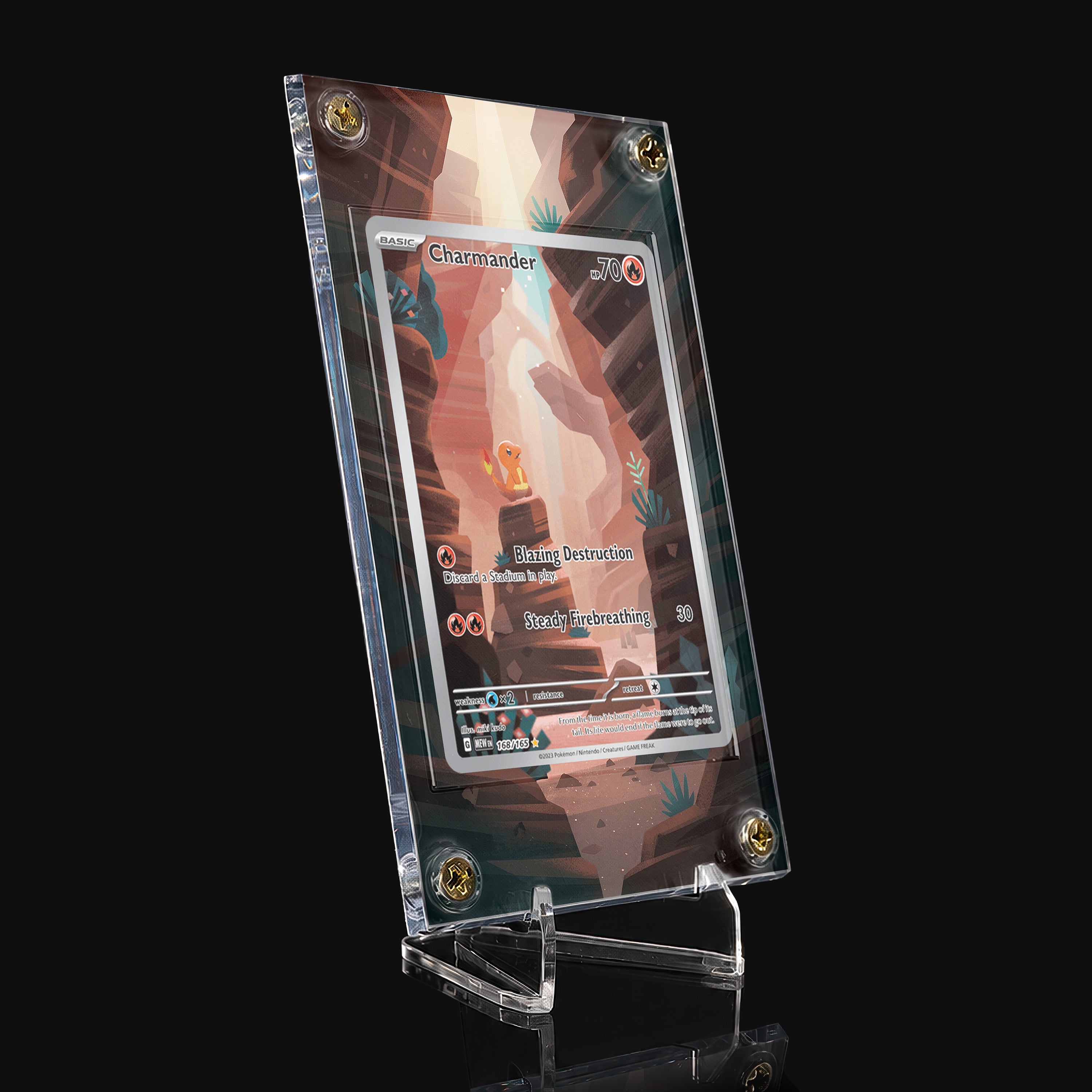 Charmander 168 Extended Art Display
