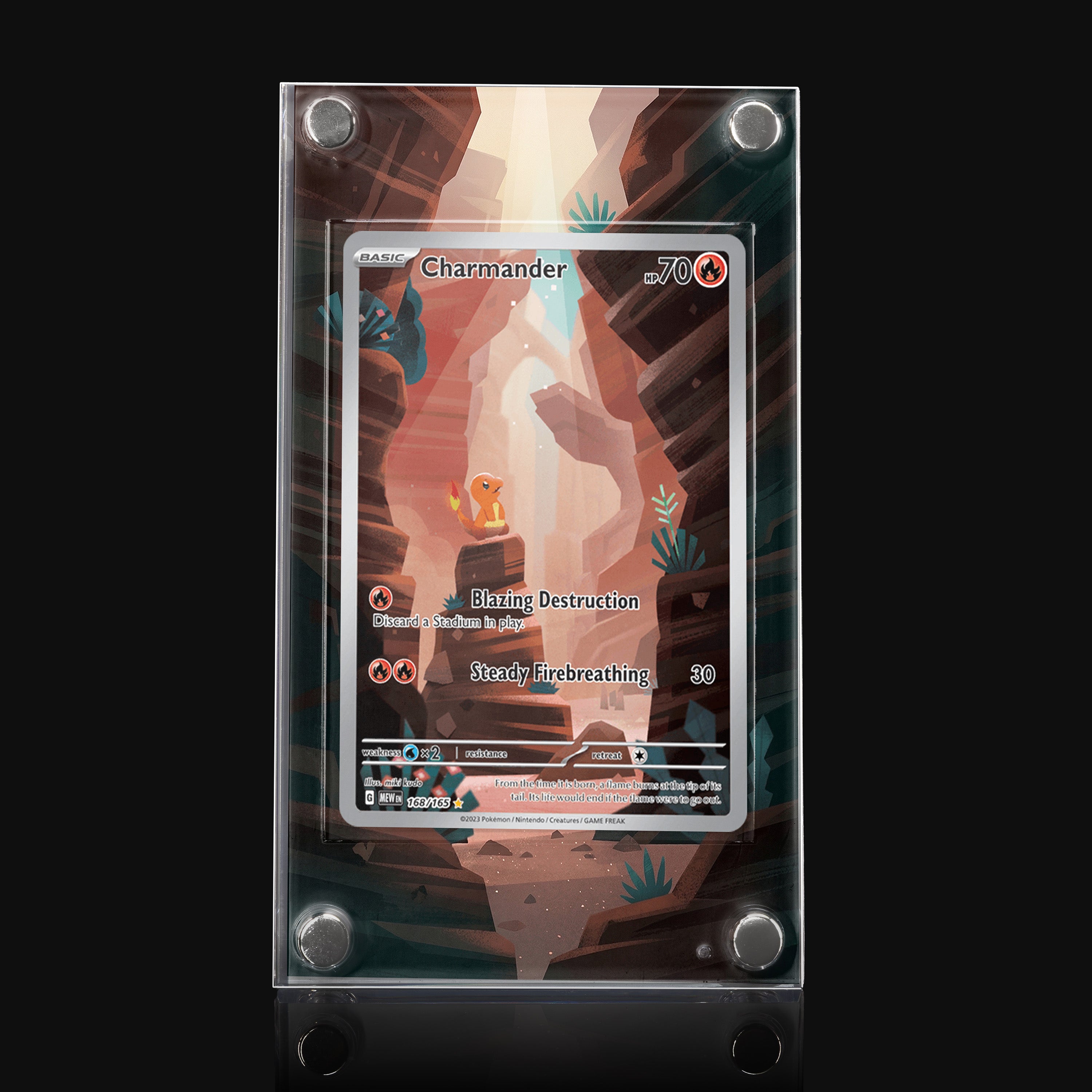 Charmander 168 Extended Art Display
