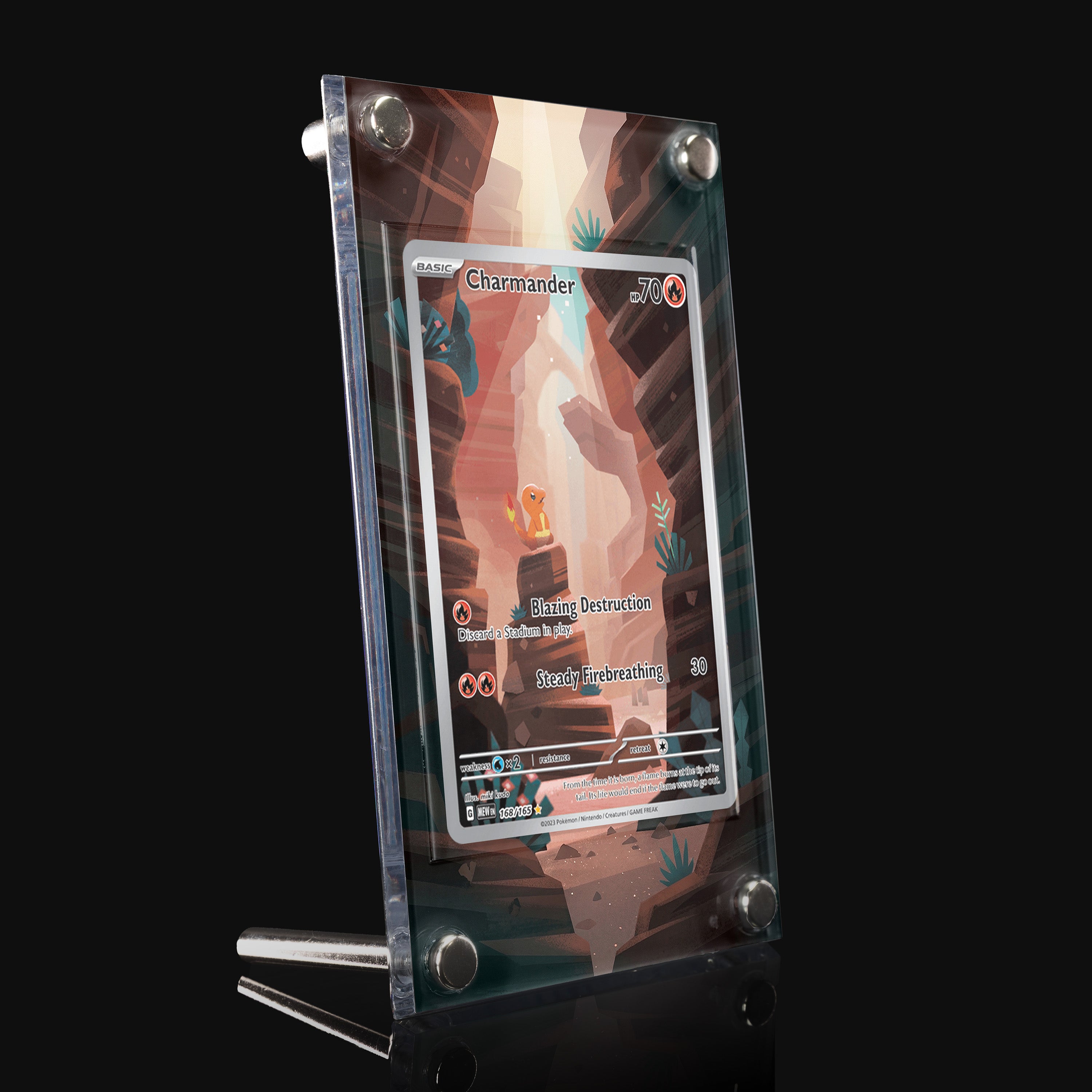 Charmander 168 Extended Art Display