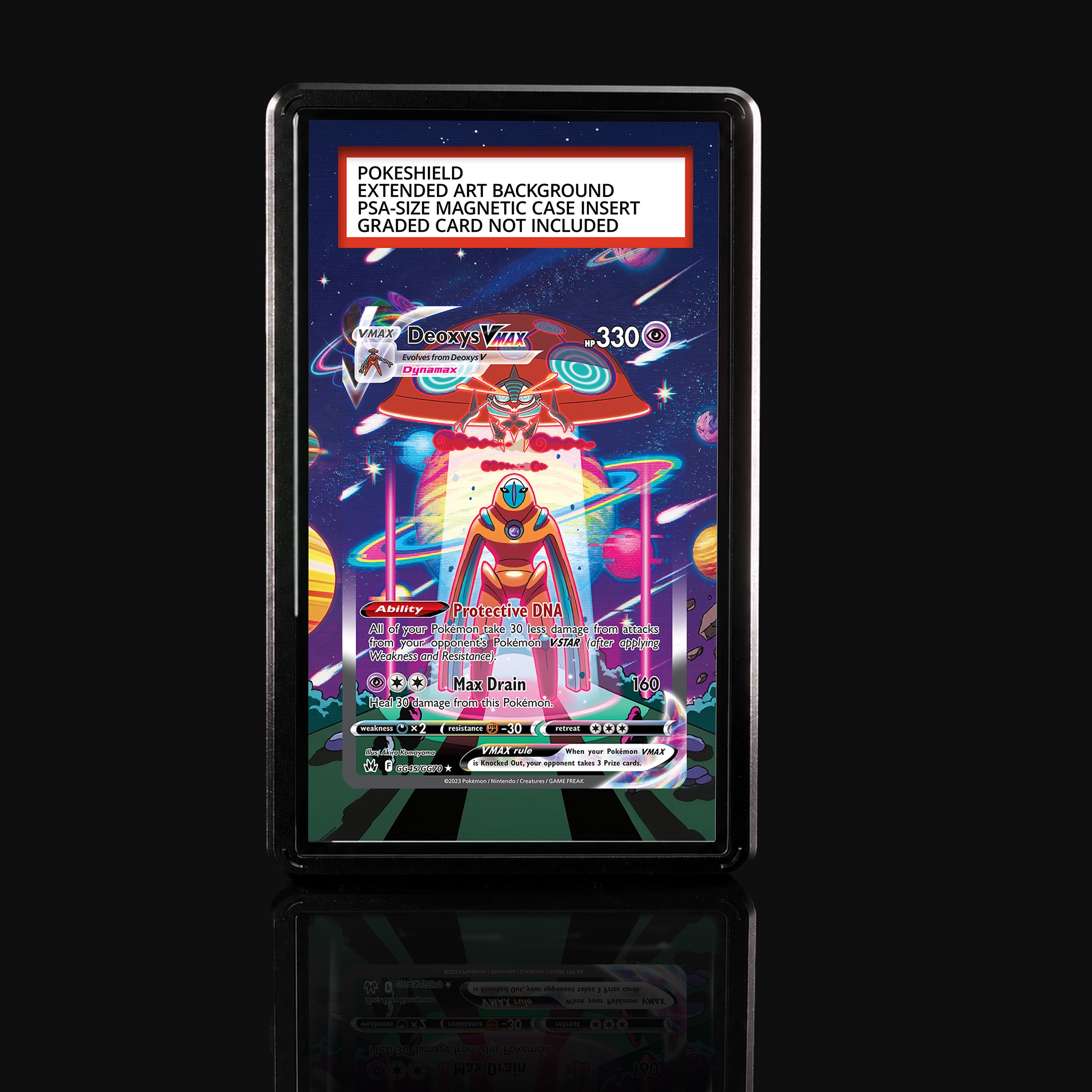 Deoxys VMAX GG45 Extended Art Display