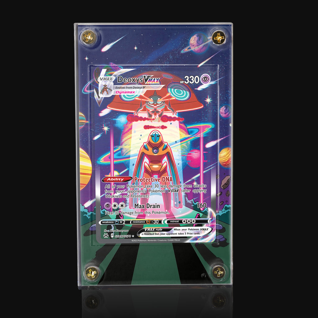 Deoxys VMAX GG45 Extended Art Display