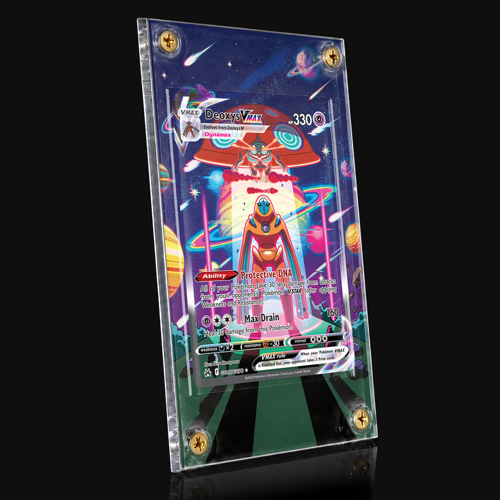 Deoxys VMAX GG45 Extended Art Display