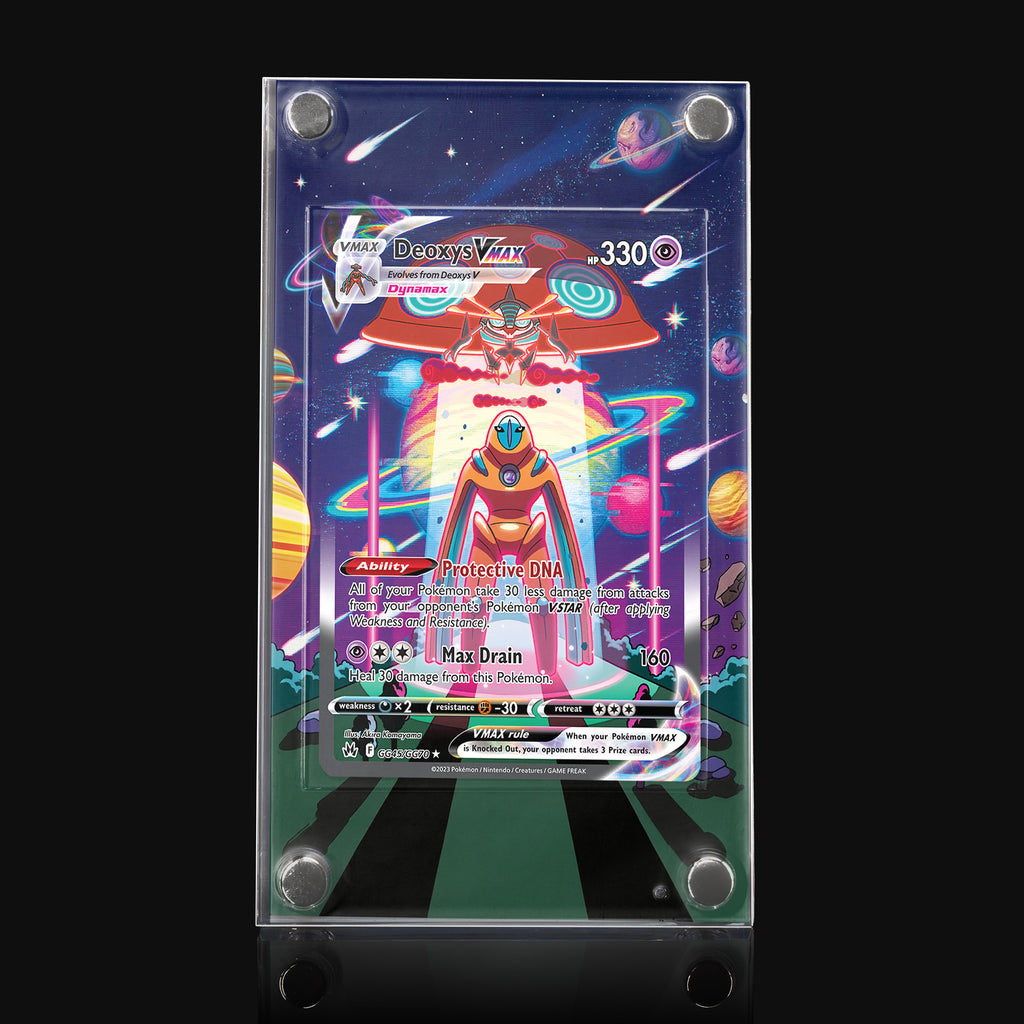 Deoxys VMAX GG45 Extended Art Display