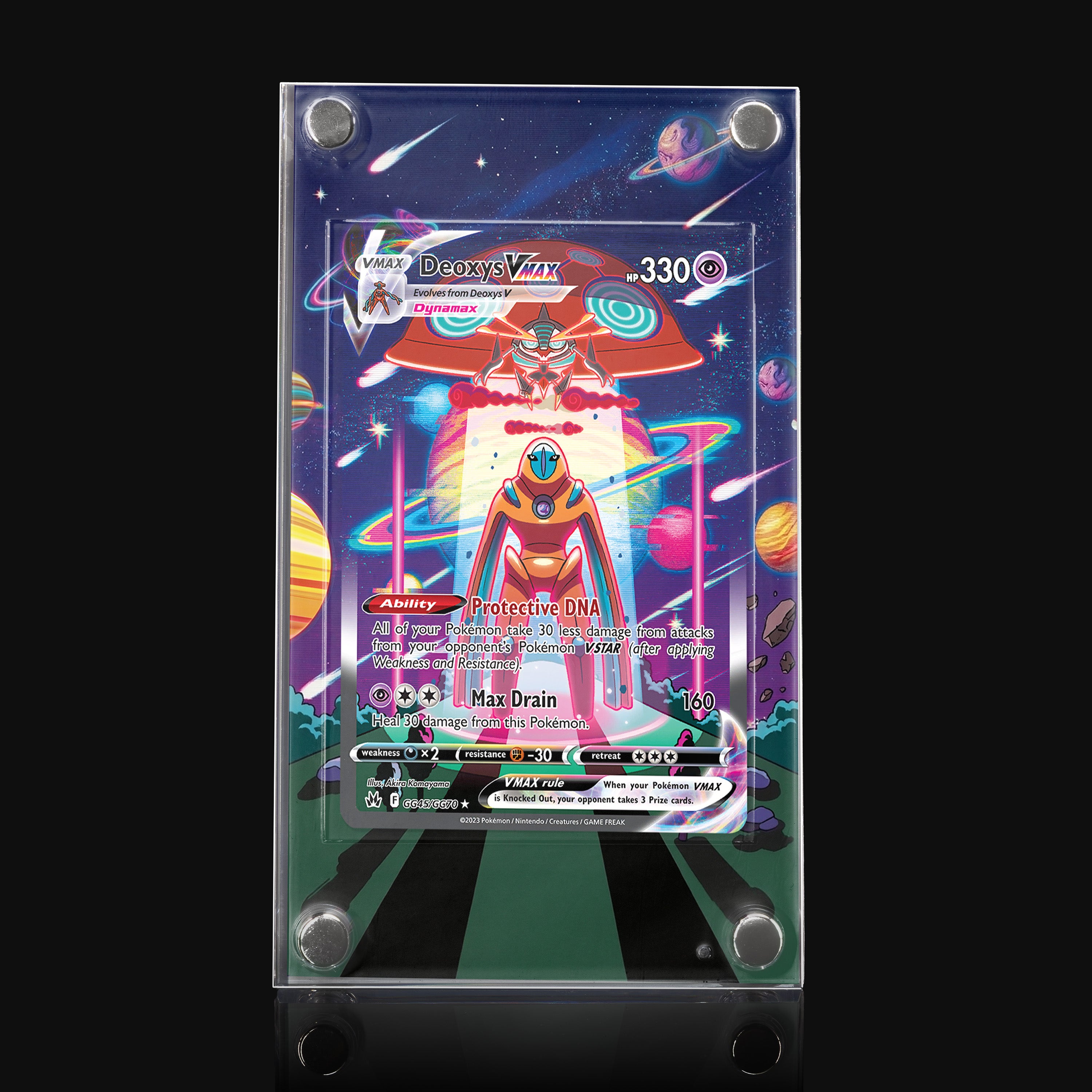 Deoxys VMAX GG45 Extended Art Display