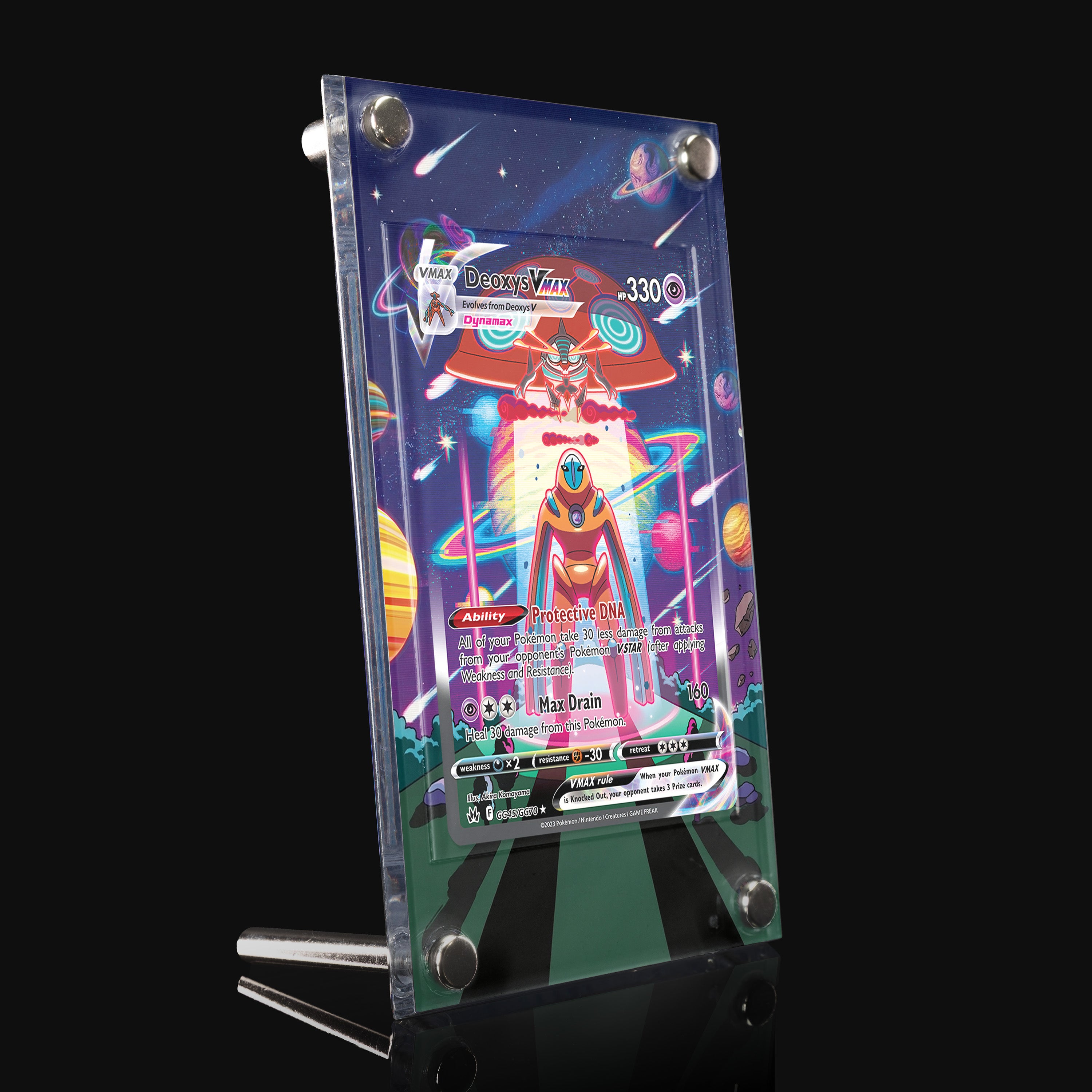 Deoxys VMAX GG45 Extended Art Display