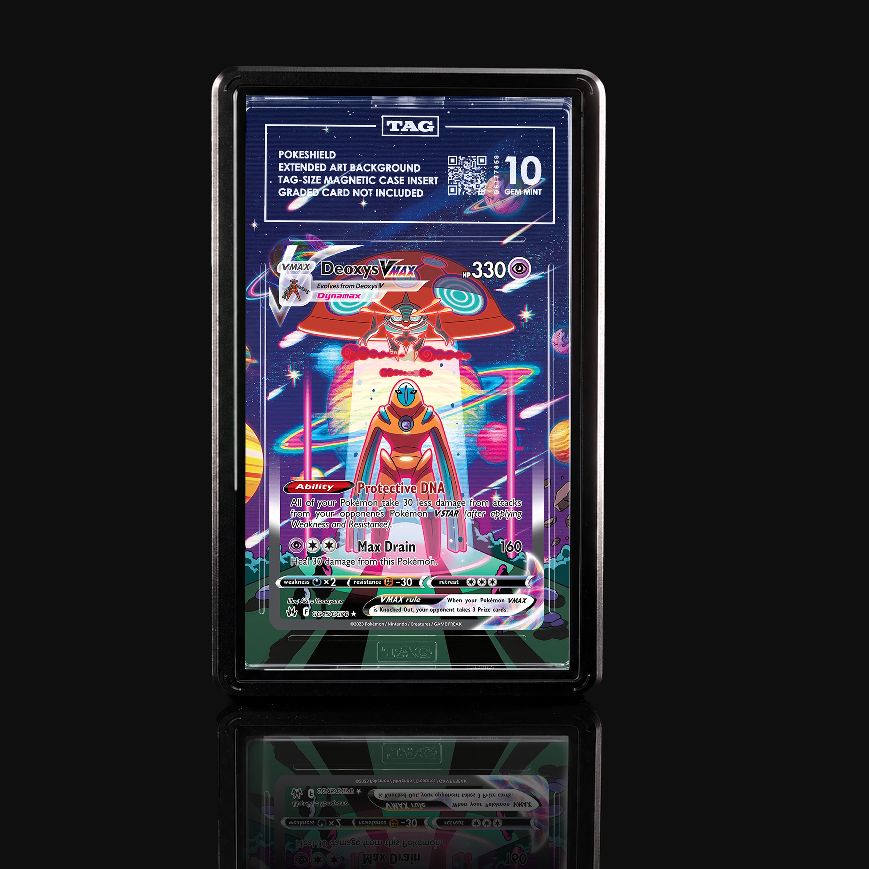 Deoxys VMAX GG45 Extended Art Display