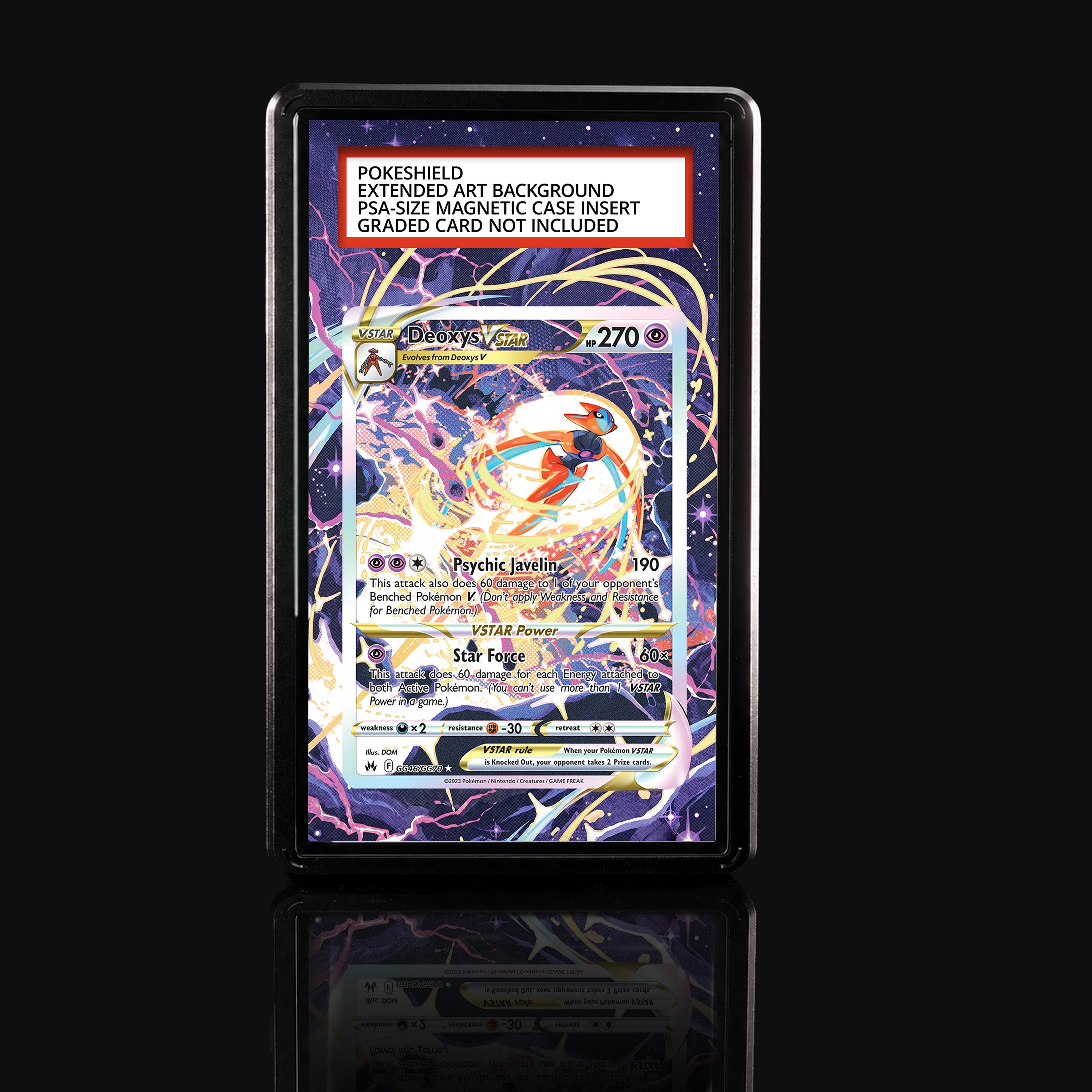 Deoxys VSTAR GG46 Extended Art Display