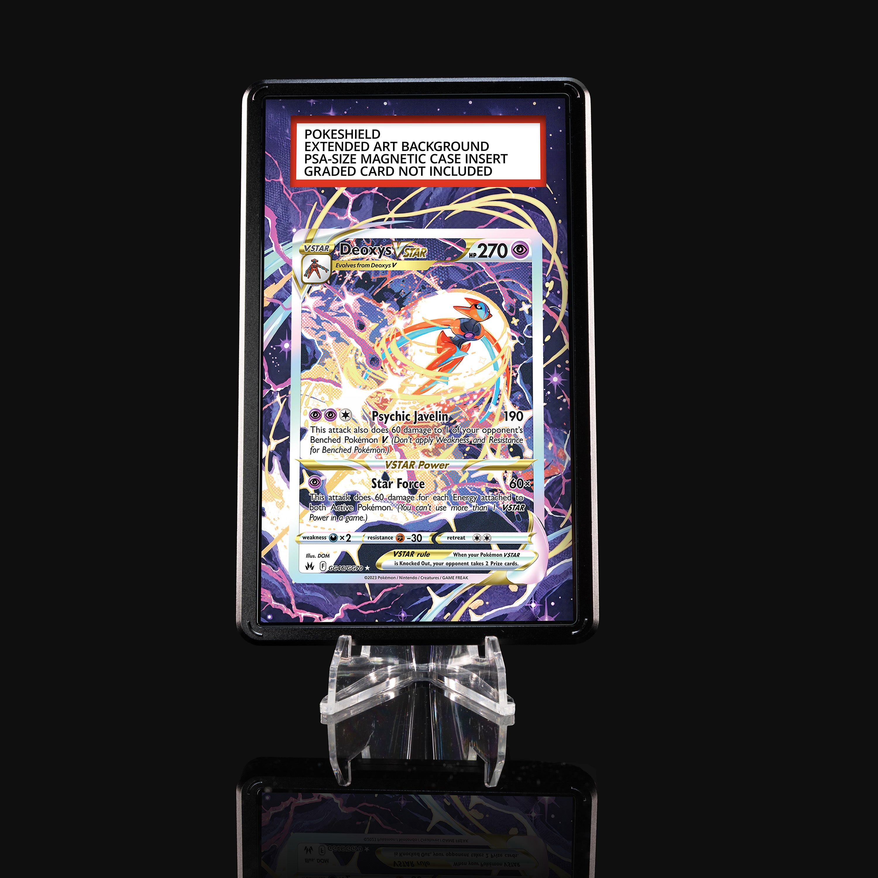 Deoxys VSTAR GG46 Extended Art Display