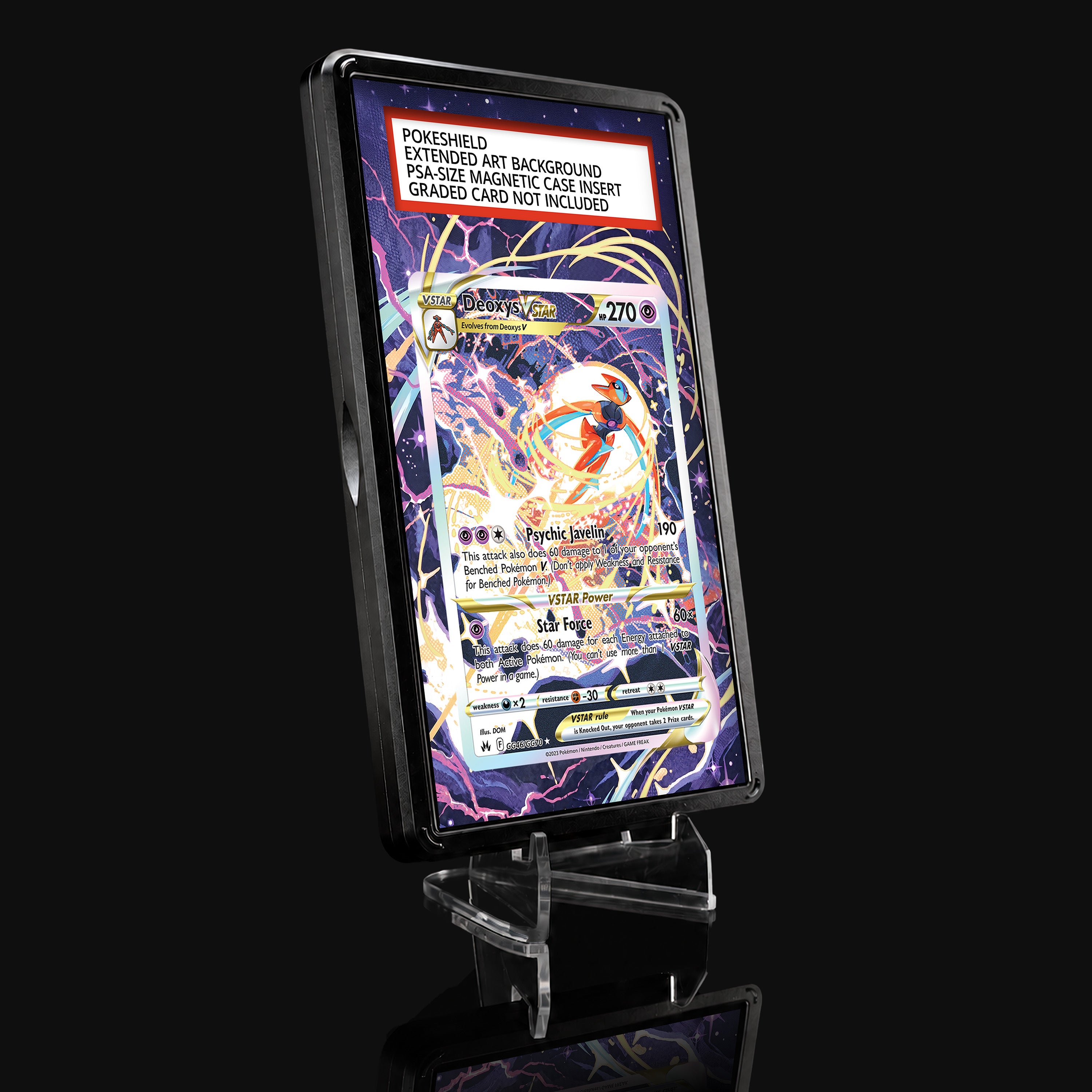 Deoxys VSTAR GG46 Extended Art Display