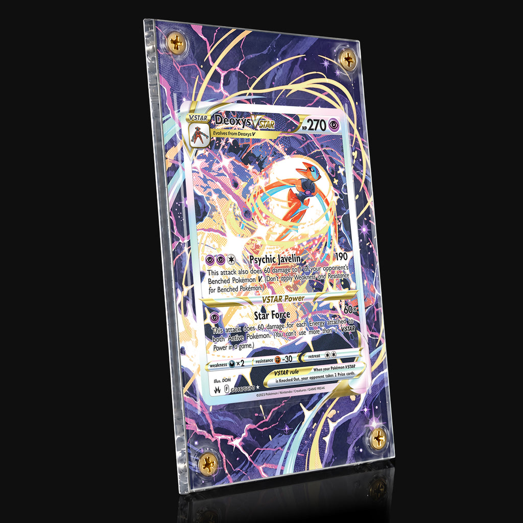 Deoxys VSTAR GG46 Extended Art Display