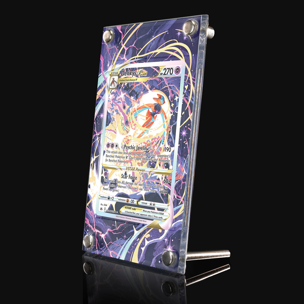 Deoxys VSTAR GG46 Extended Art Display