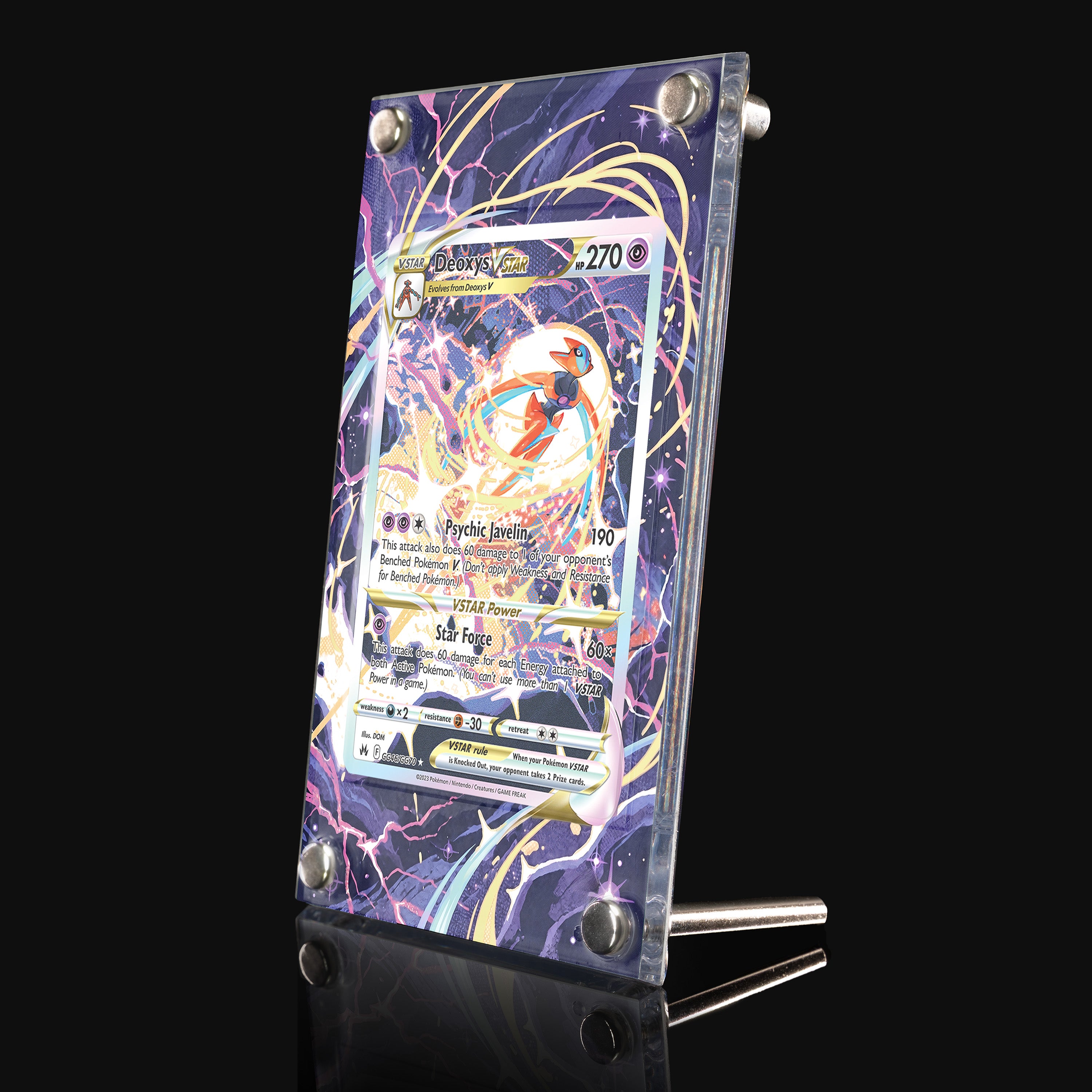 Deoxys VSTAR GG46 Extended Art Display