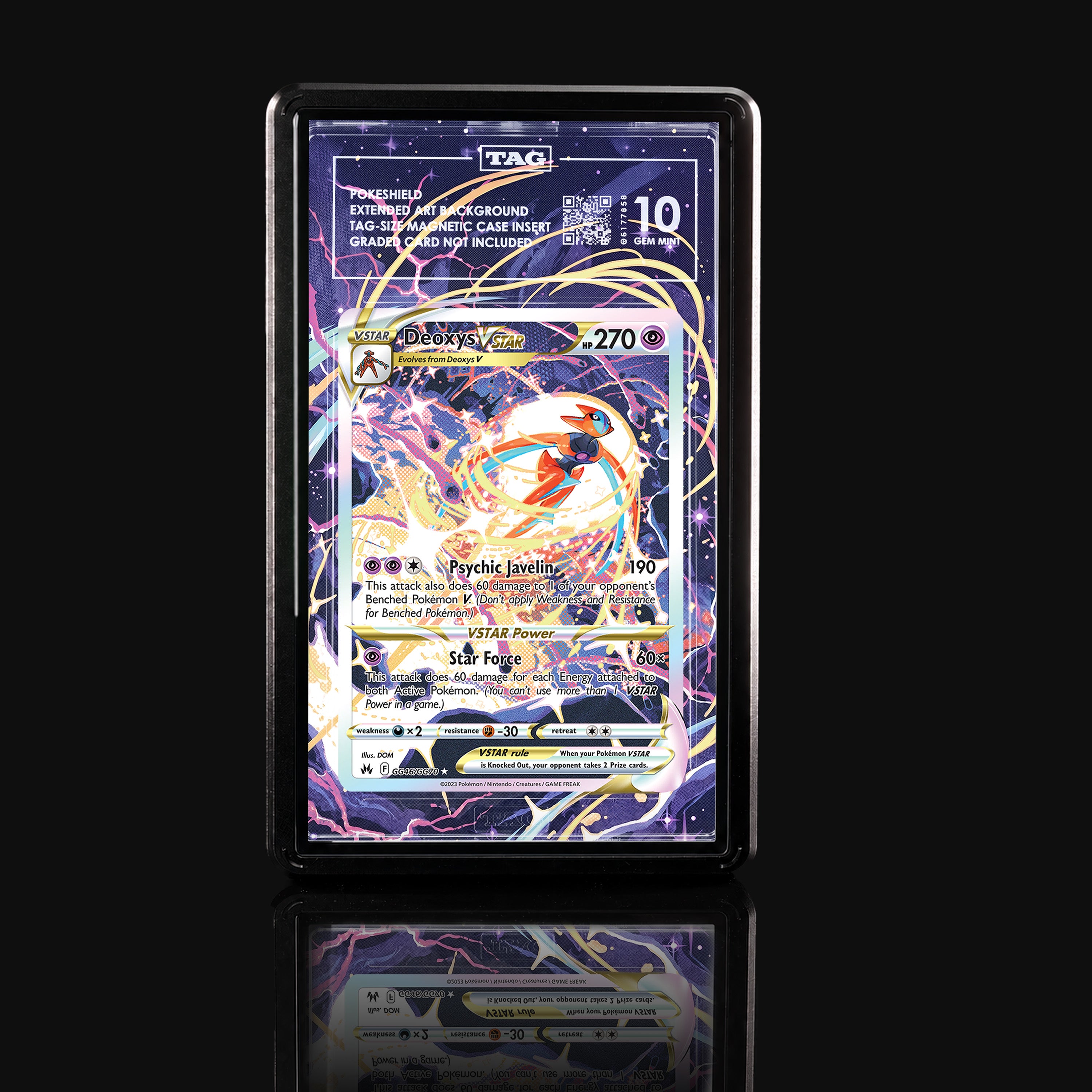 Deoxys VSTAR GG46 Extended Art Display