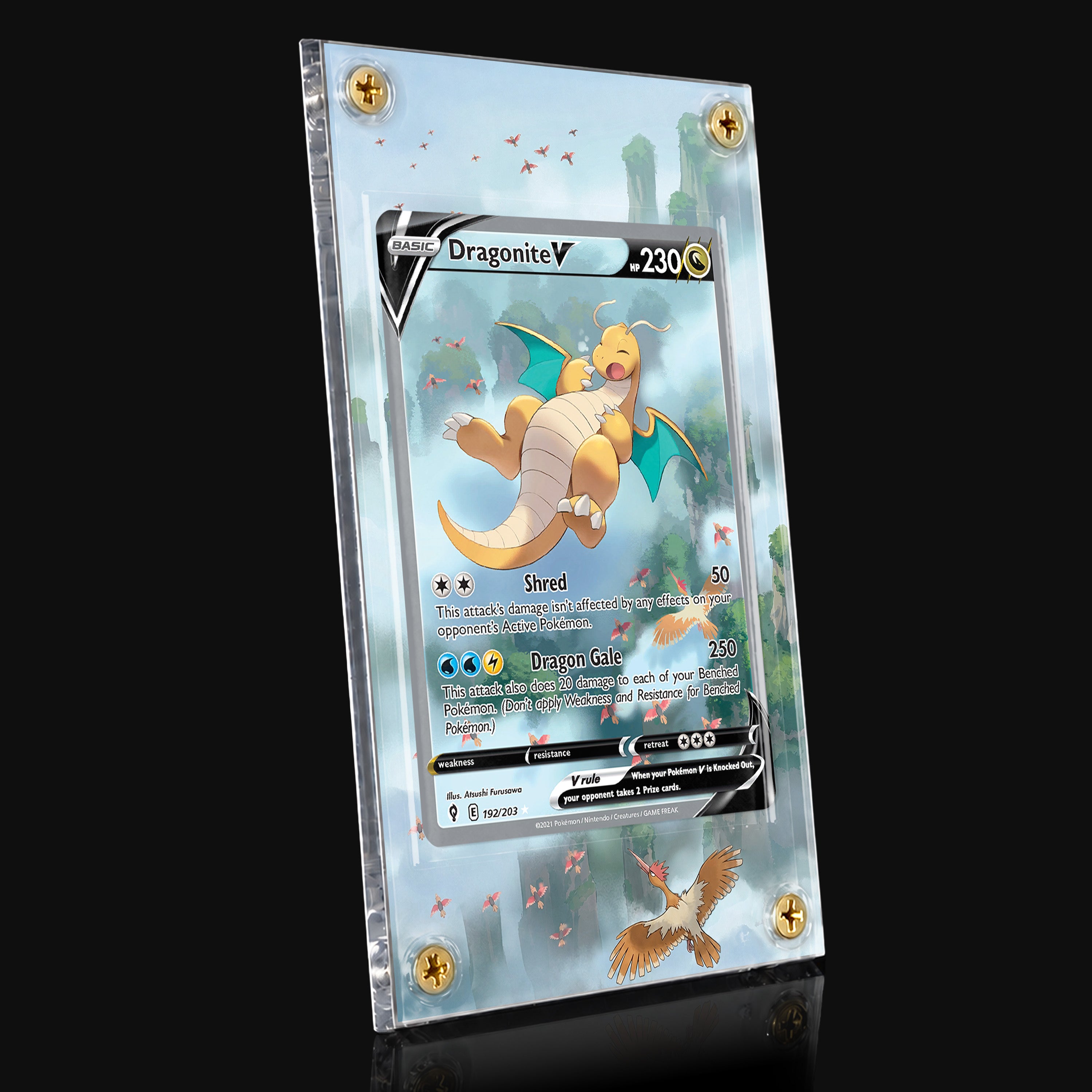 Dragonite V 192 Extended Art Display