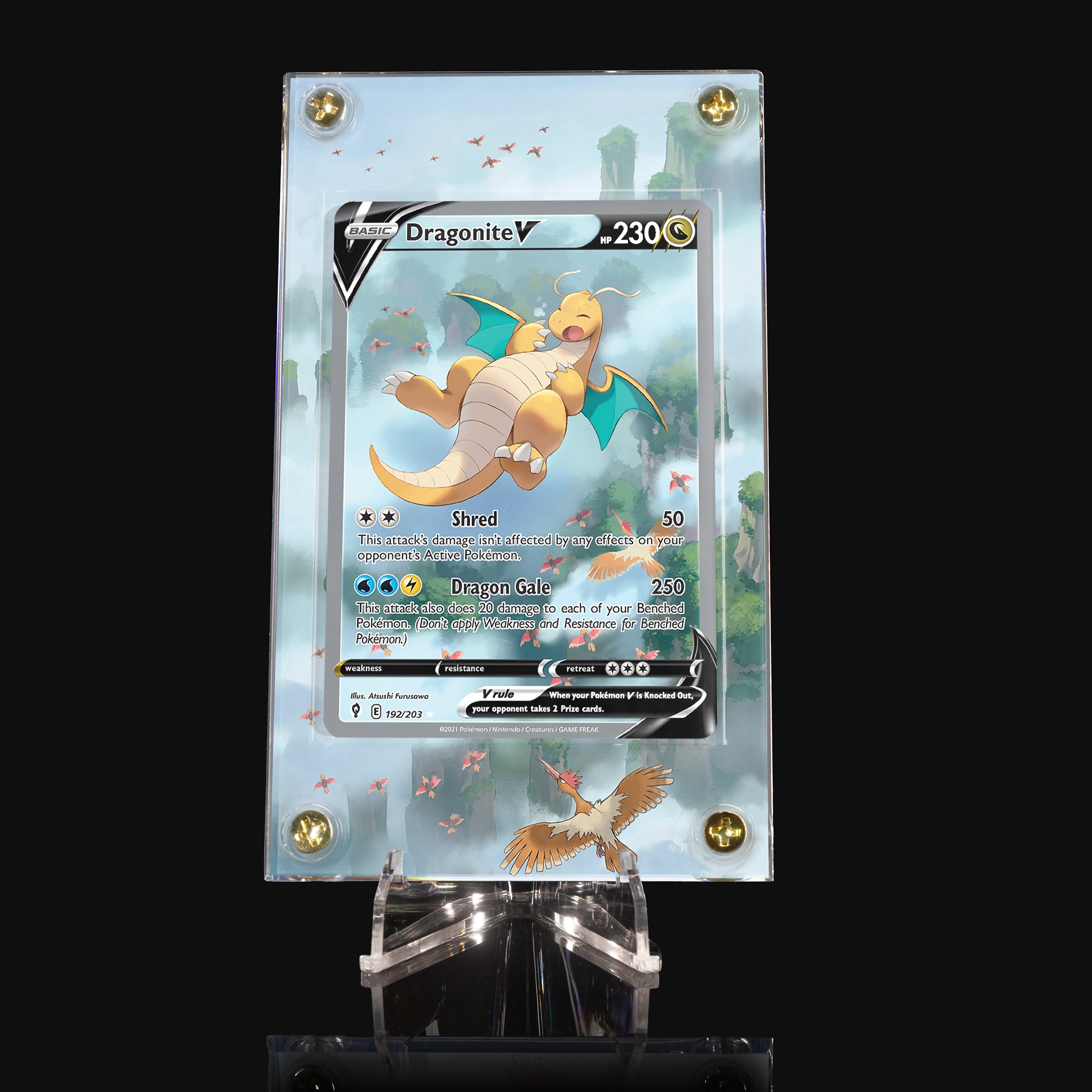 Dragonite V 192 Extended Art Display