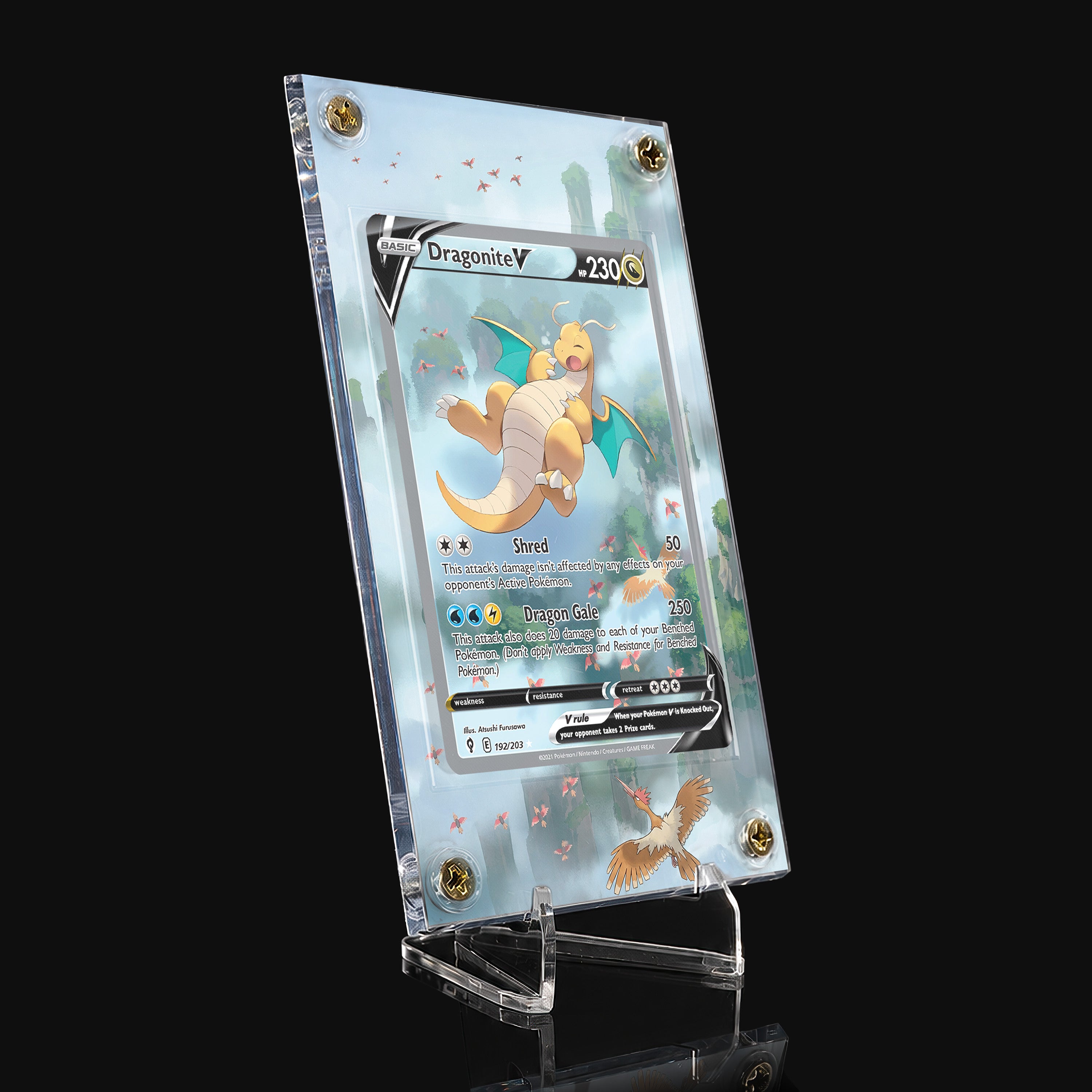 Dragonite V 192 Extended Art Display