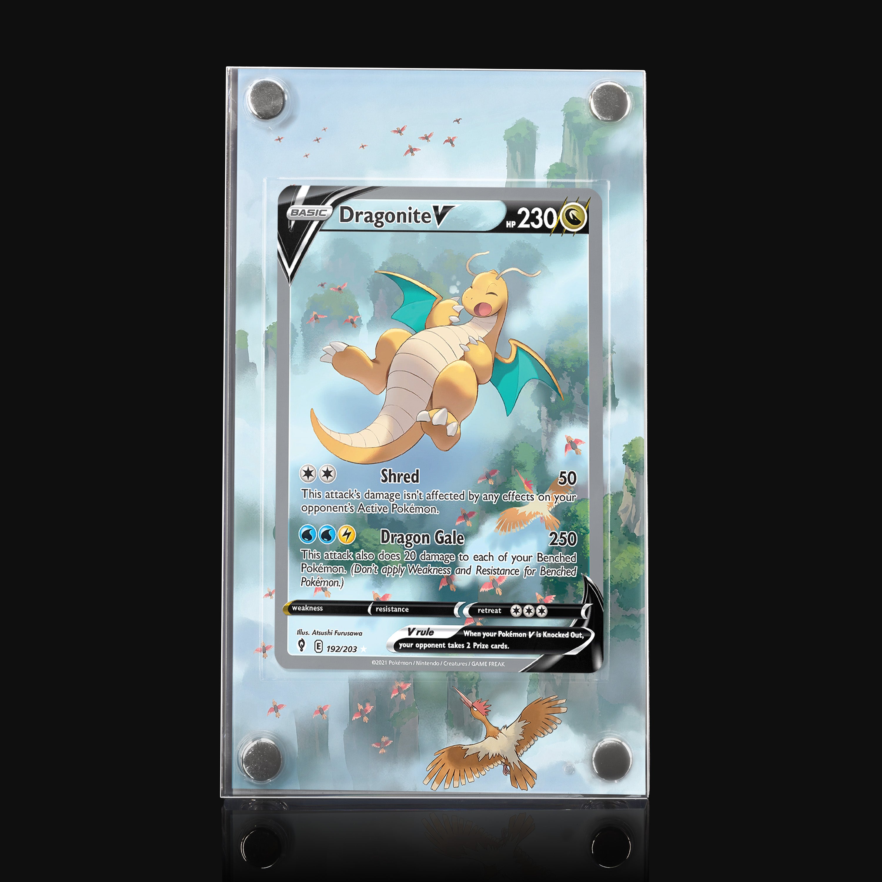 Dragonite V 192 Extended Art Display