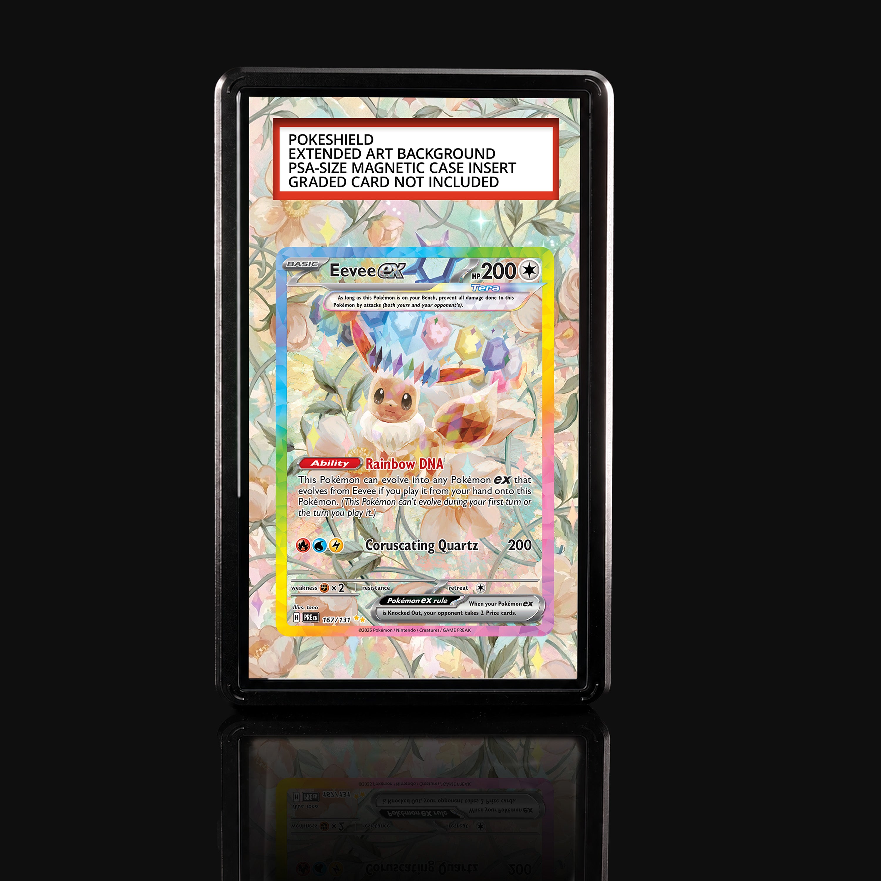 Eevee ex 167 Extended Art Display
