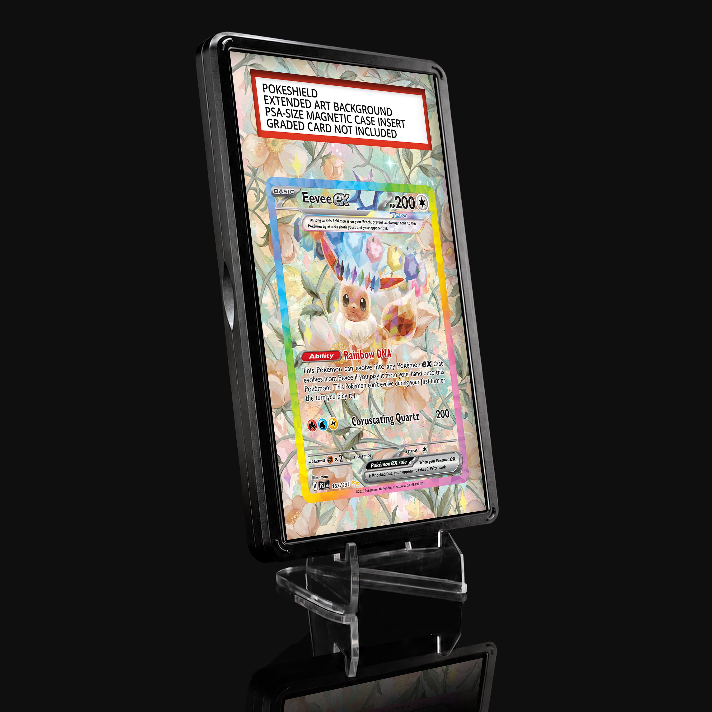 Eevee ex 167 Extended Art Display