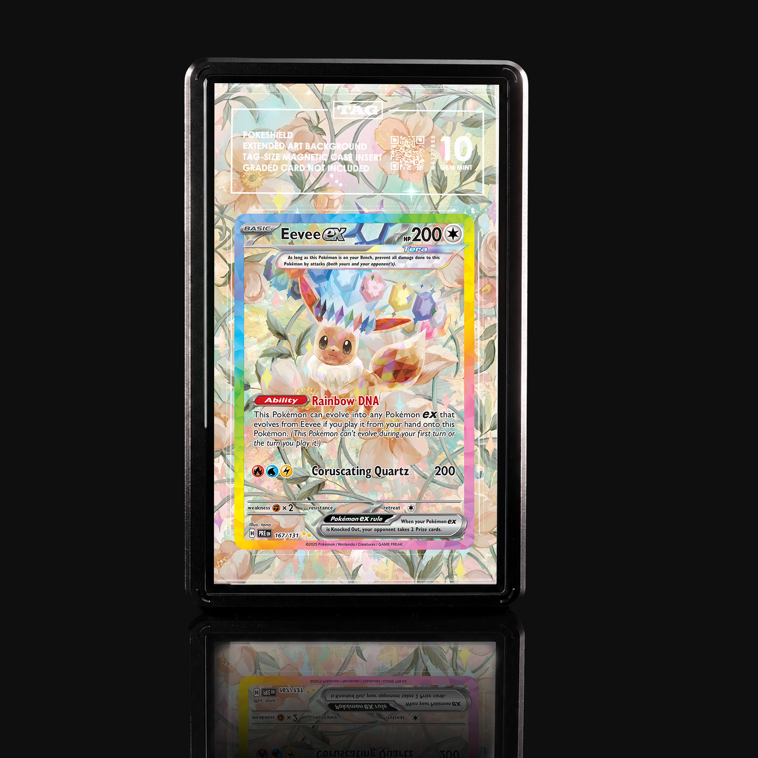 Eevee ex 167 Extended Art Display