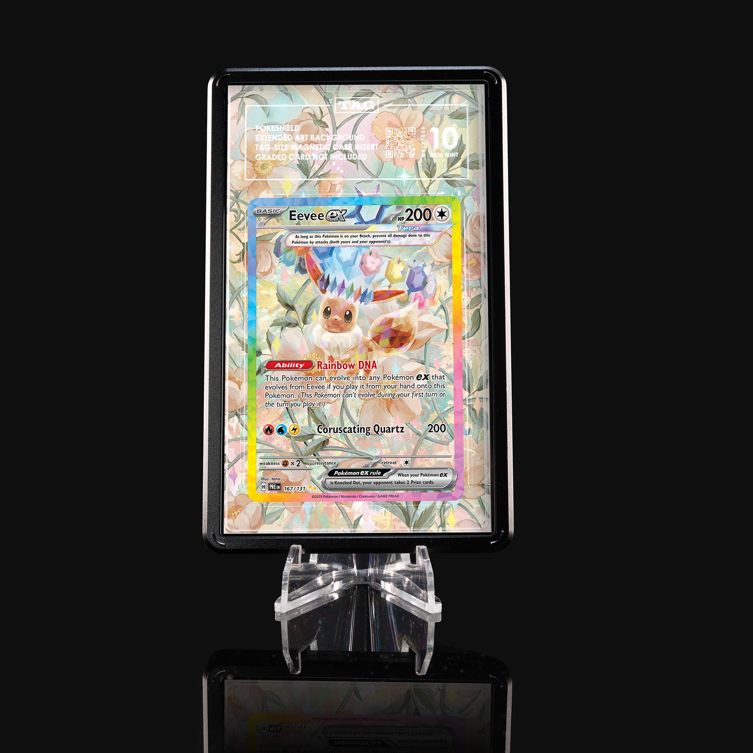 Eevee ex 167 Extended Art Display