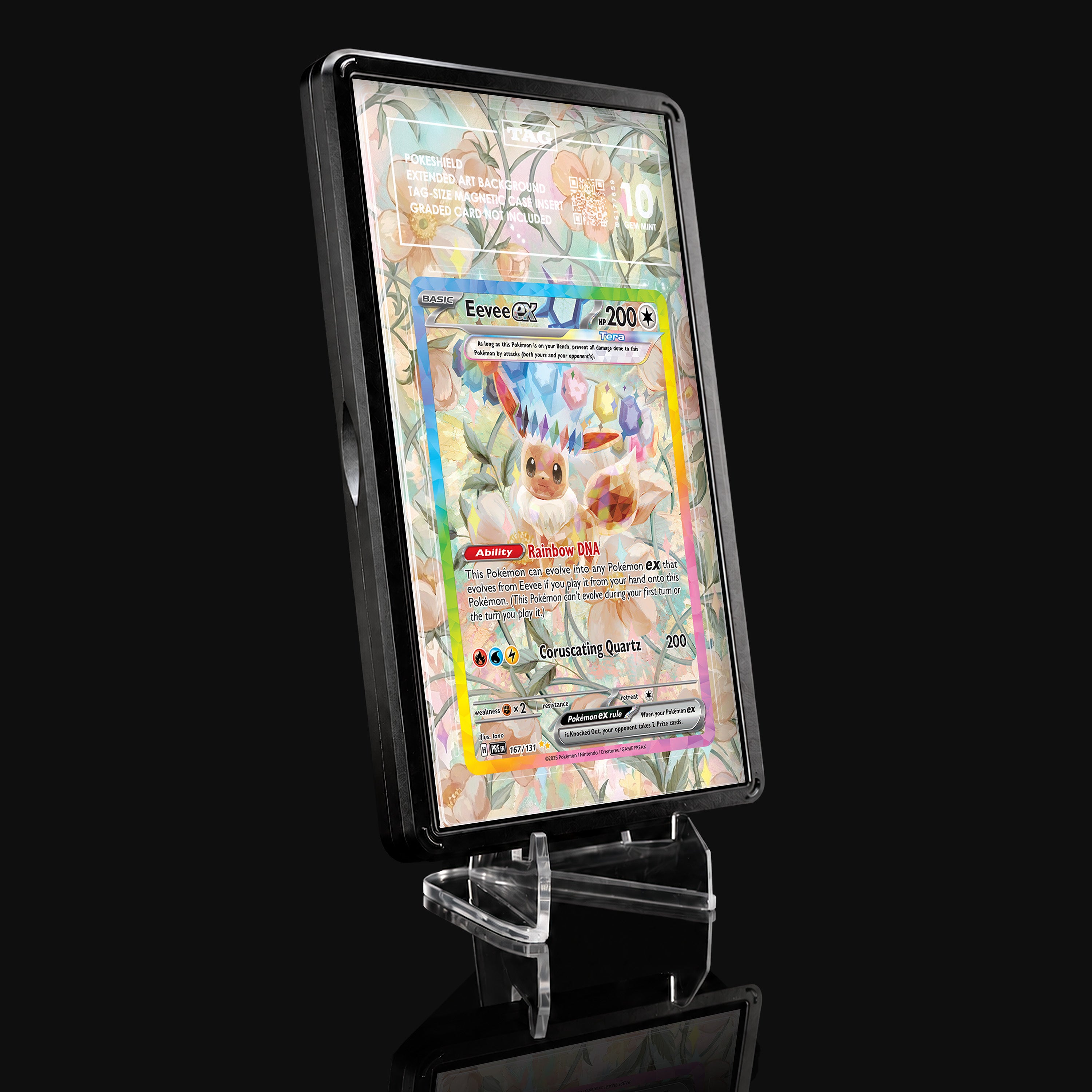 Eevee ex 167 Extended Art Display