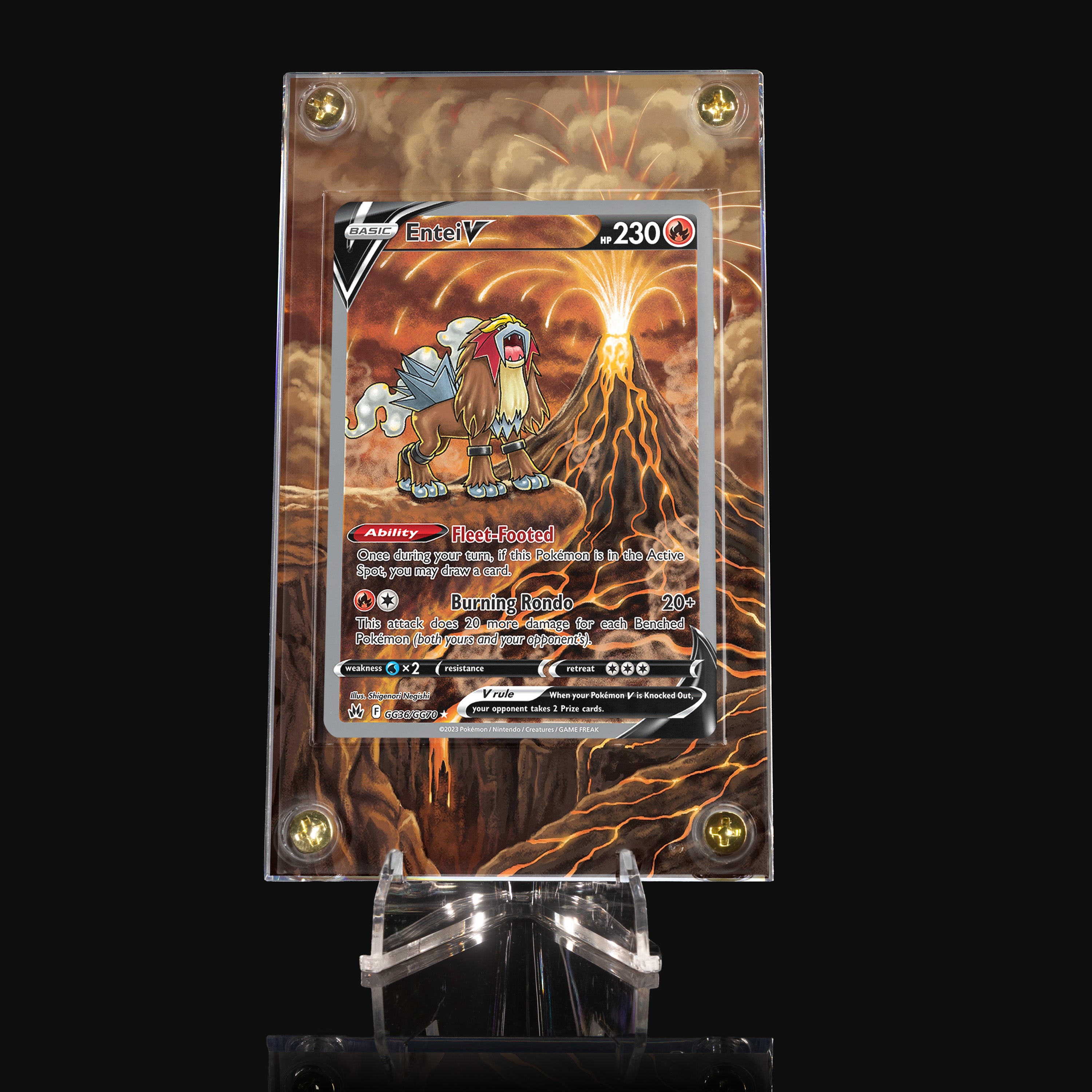 Entei V GG36 Extended Art Display