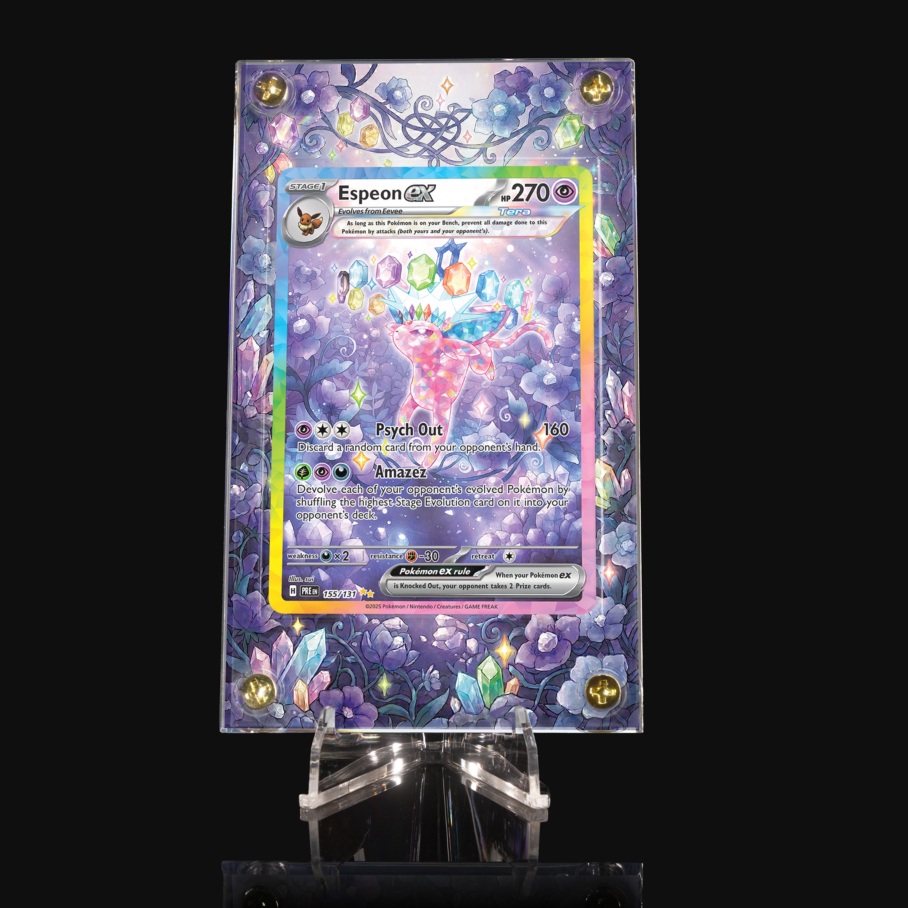 Espeon ex 155 Extended Art Display