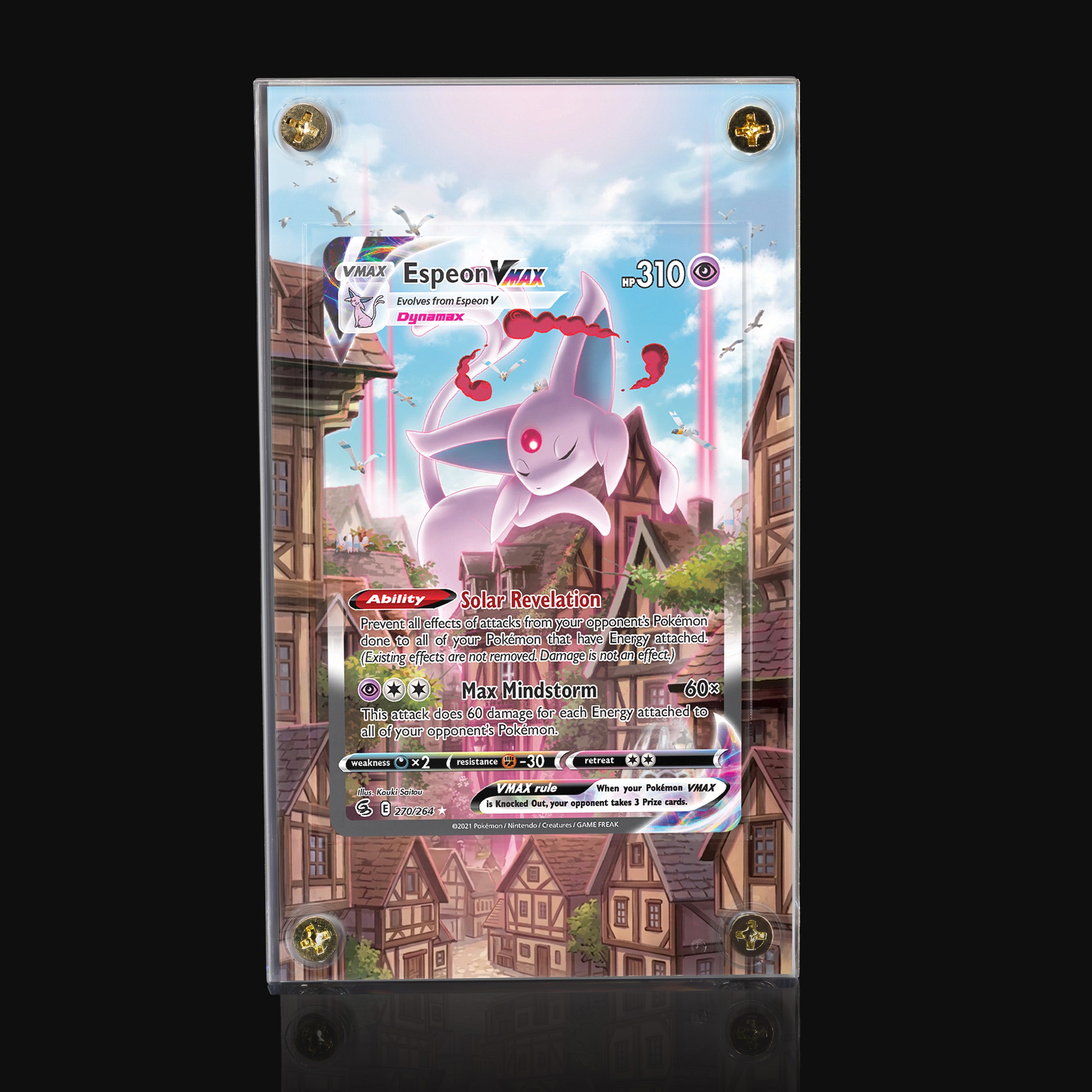 Espeon VMAX 270 Extended Art Display