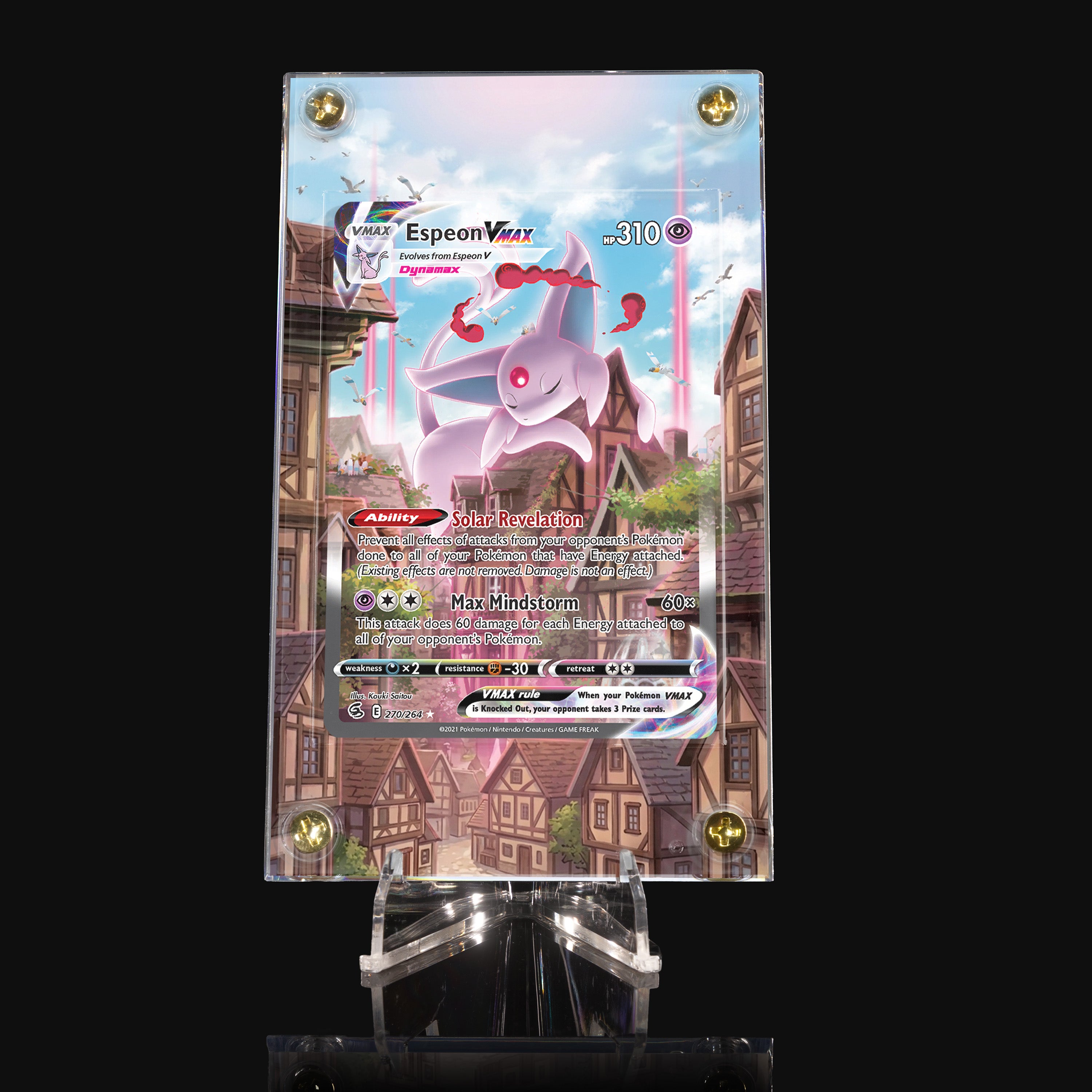 Espeon VMAX 270 Extended Art Display