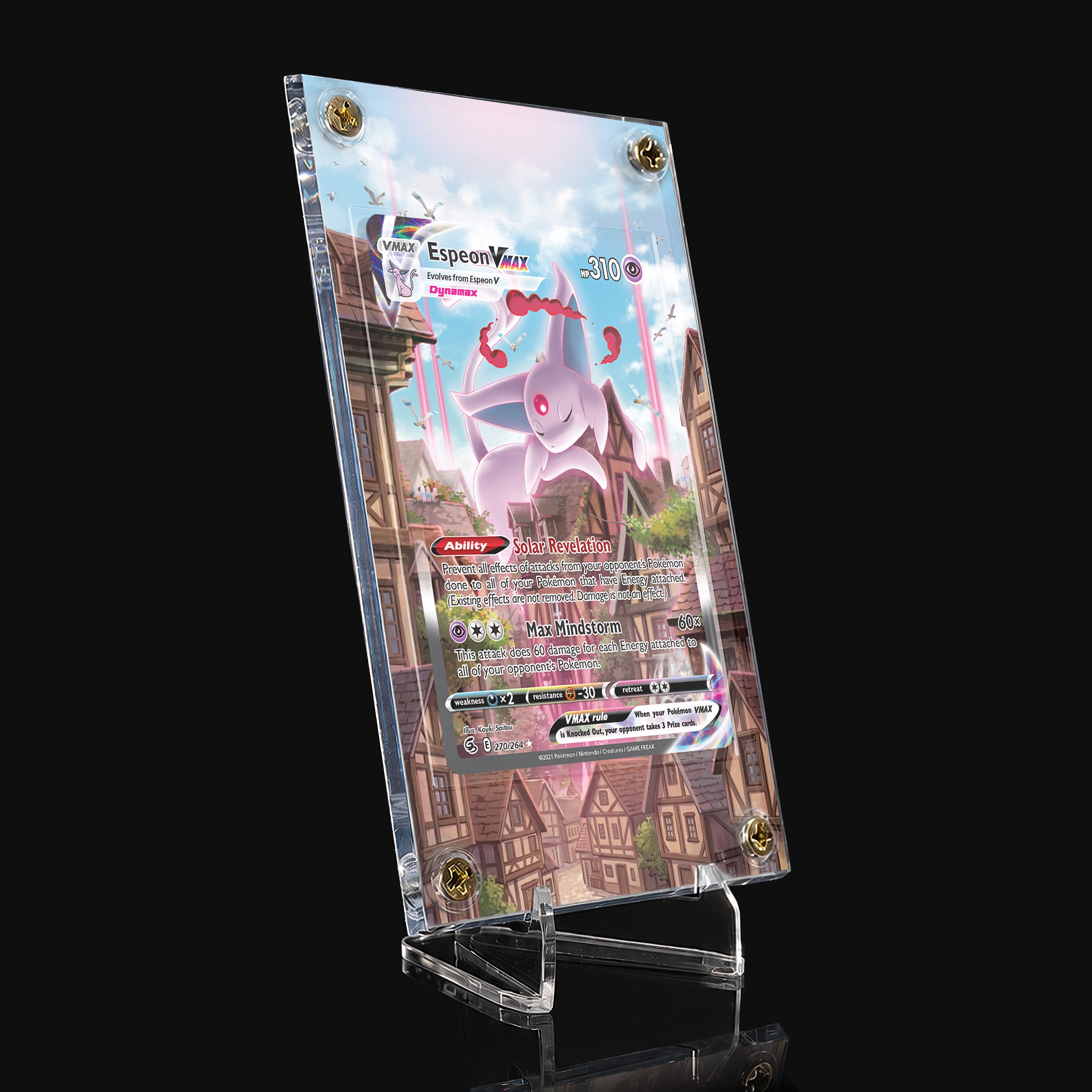 Espeon VMAX 270 Extended Art Display