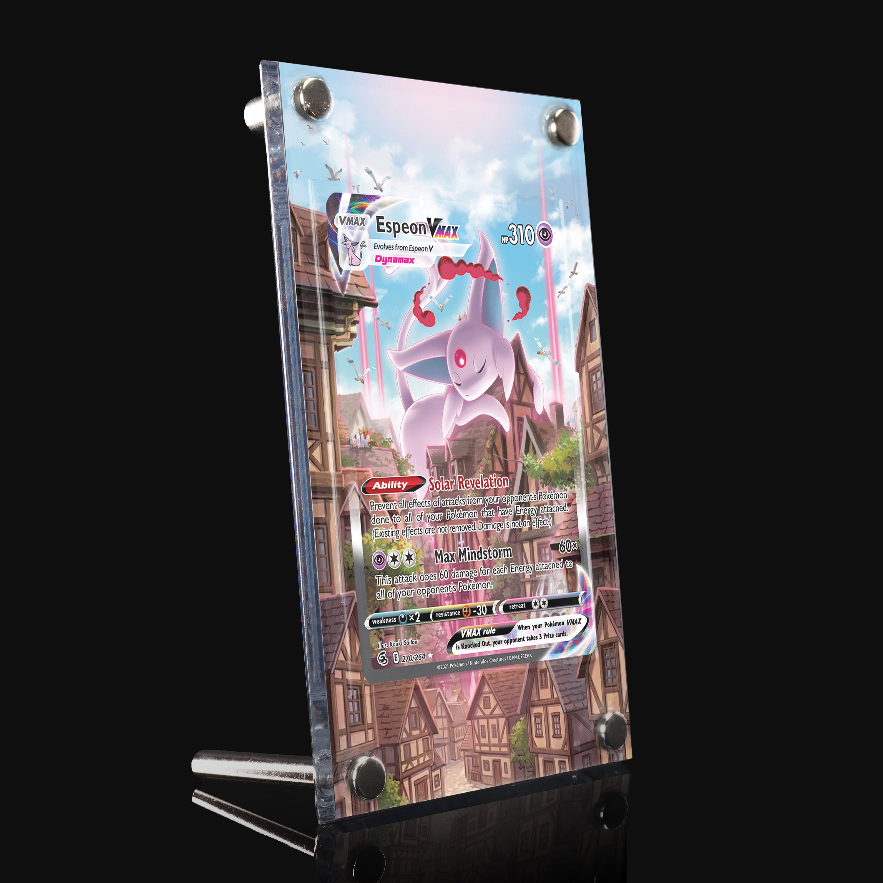 Espeon VMAX 270 Extended Art Display