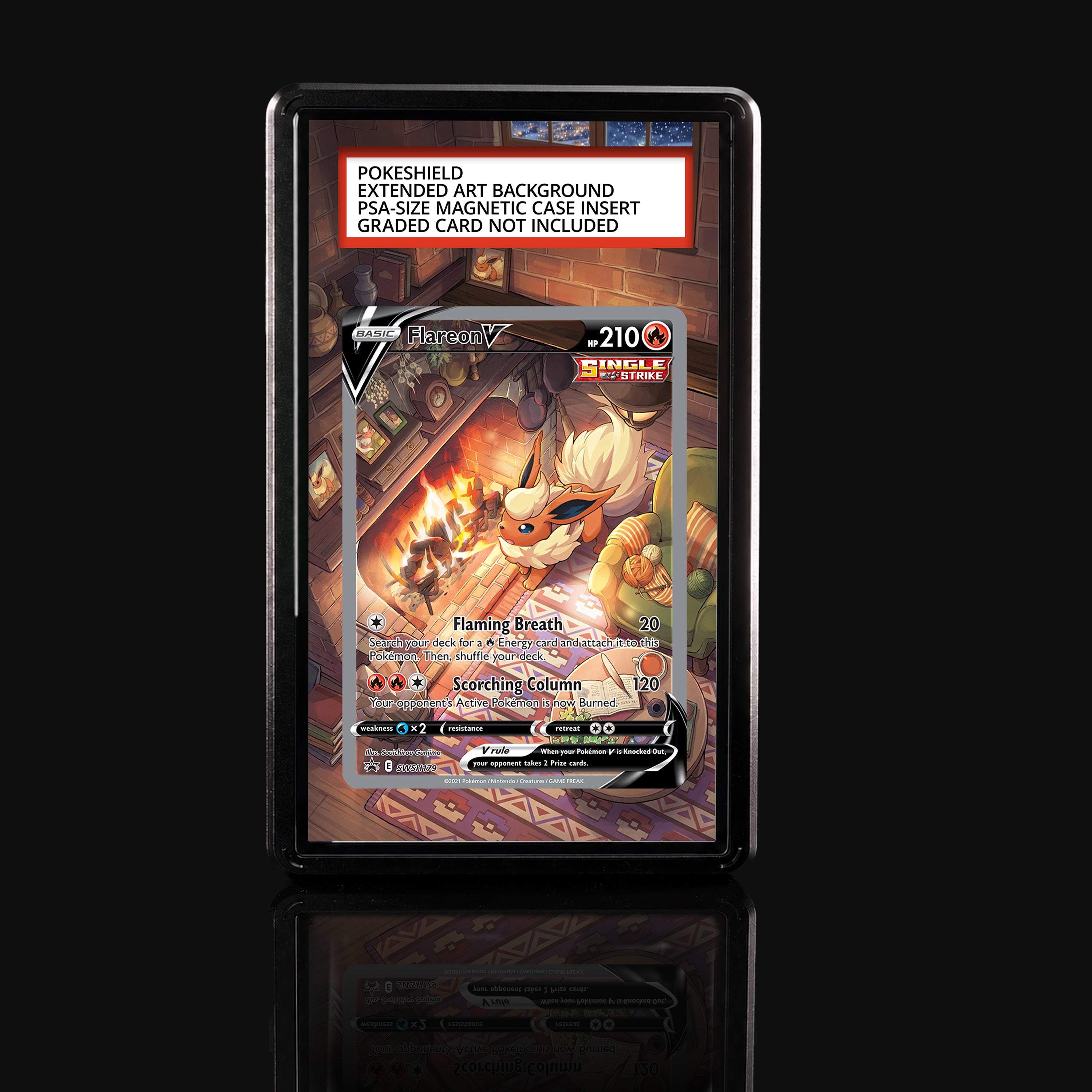 Flareon V SWSH179 Extended Art Display